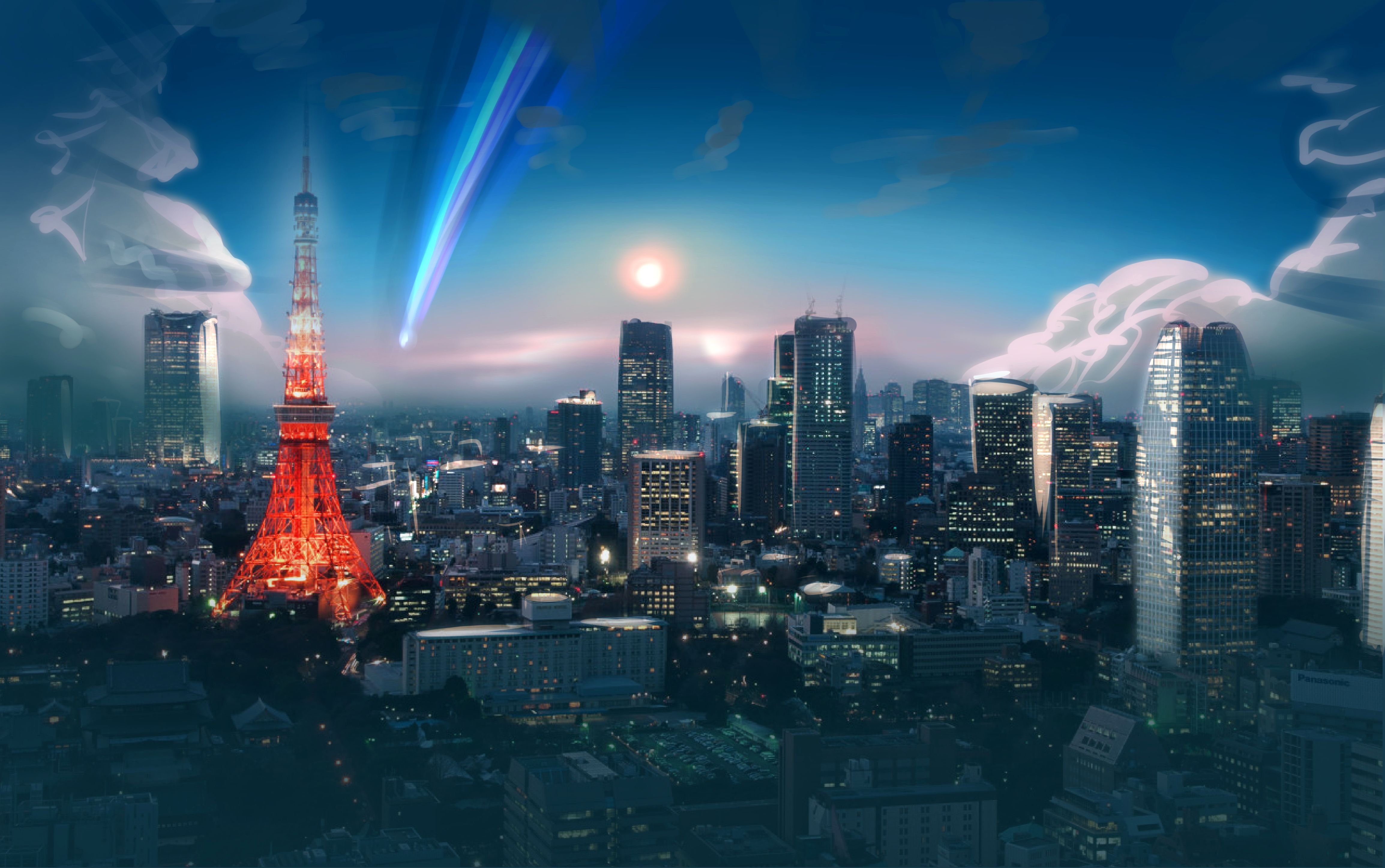 Kimi No Na Wa Wallpaper 4K Pc Gallery. Anime city, City wallpaper, Cityscape wallpaper