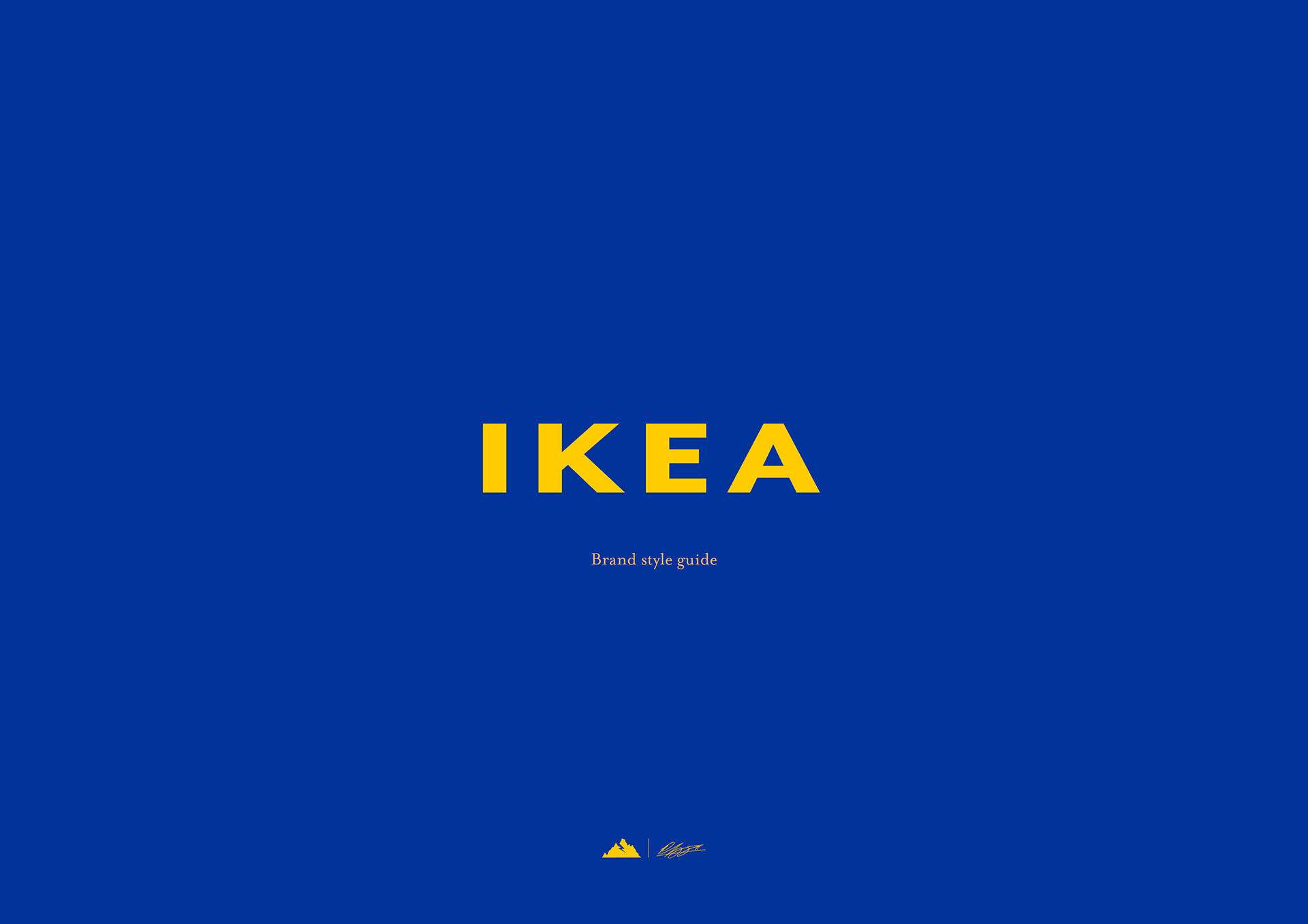 Download Ikea Logo Brand Style Guide Wallpaper