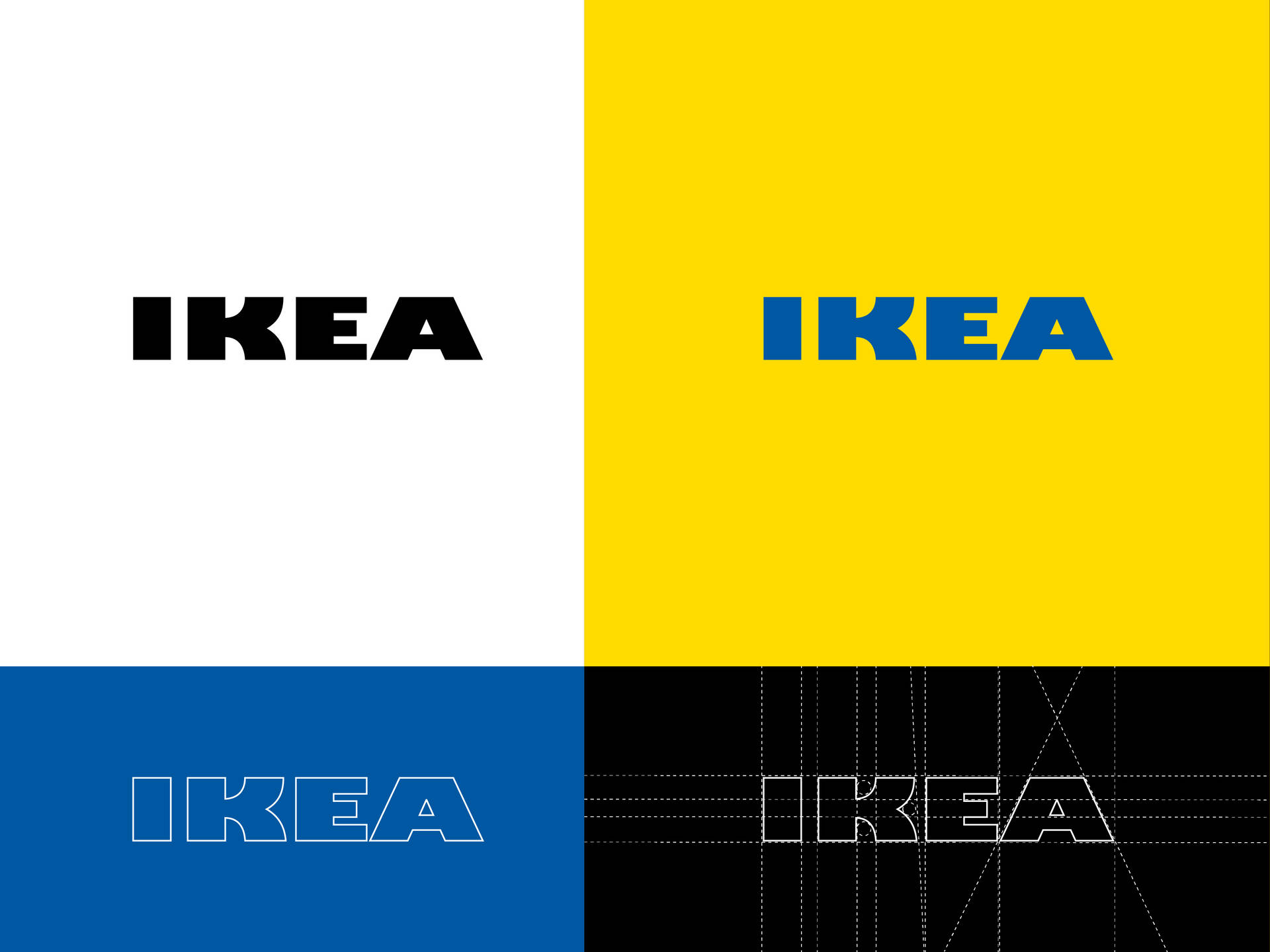 Download Different Ikea Logos Wallpaper