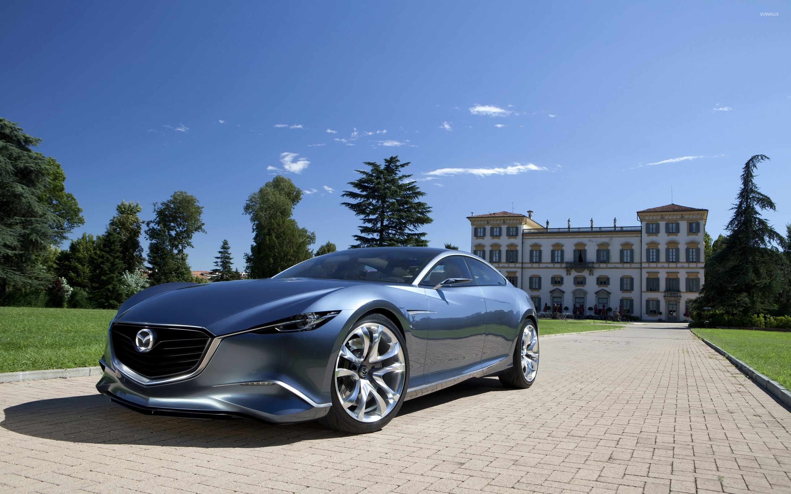 Mazda Shinari front side view wallpaper wallpaper