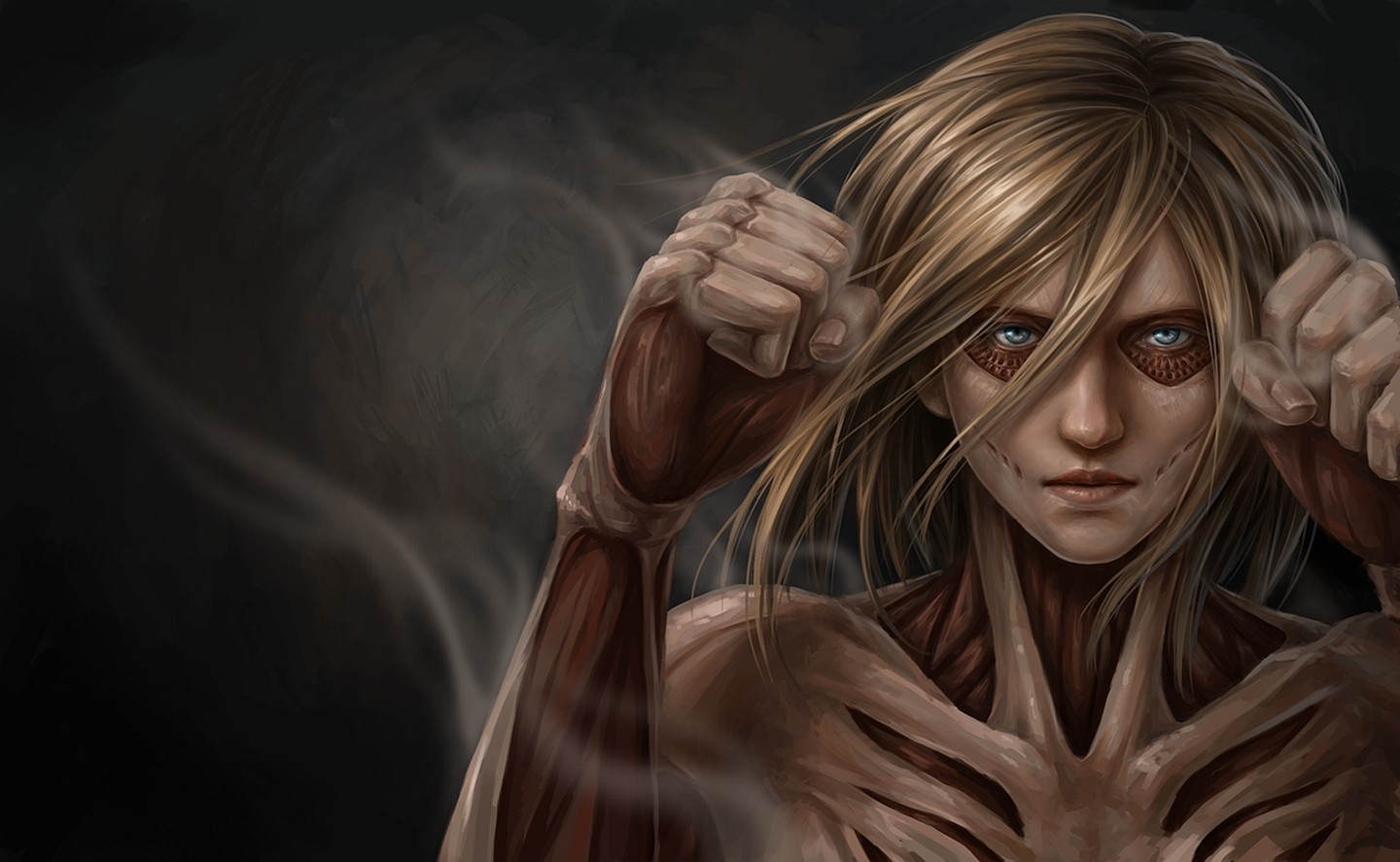 anime, anime girls, Shingeki no Kyojin, mythology, titans, darkness, screenshot, computer wallpaper, fictional character, woman warrior Gallery HD Wallpaper