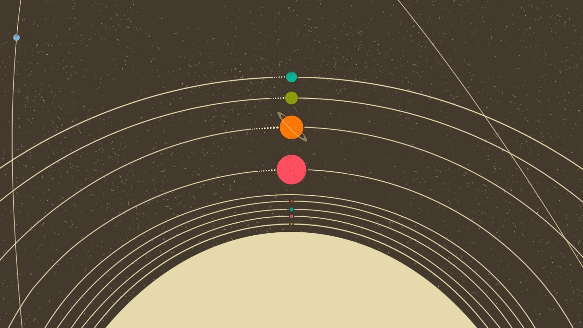 Minimalist Planet Wallpapers - Wallpaper Cave
