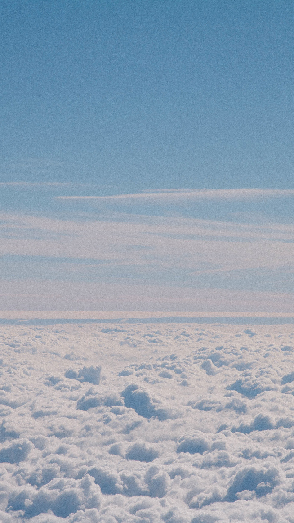 iPhone 6 wallpaper. cloud sky summer fly nature