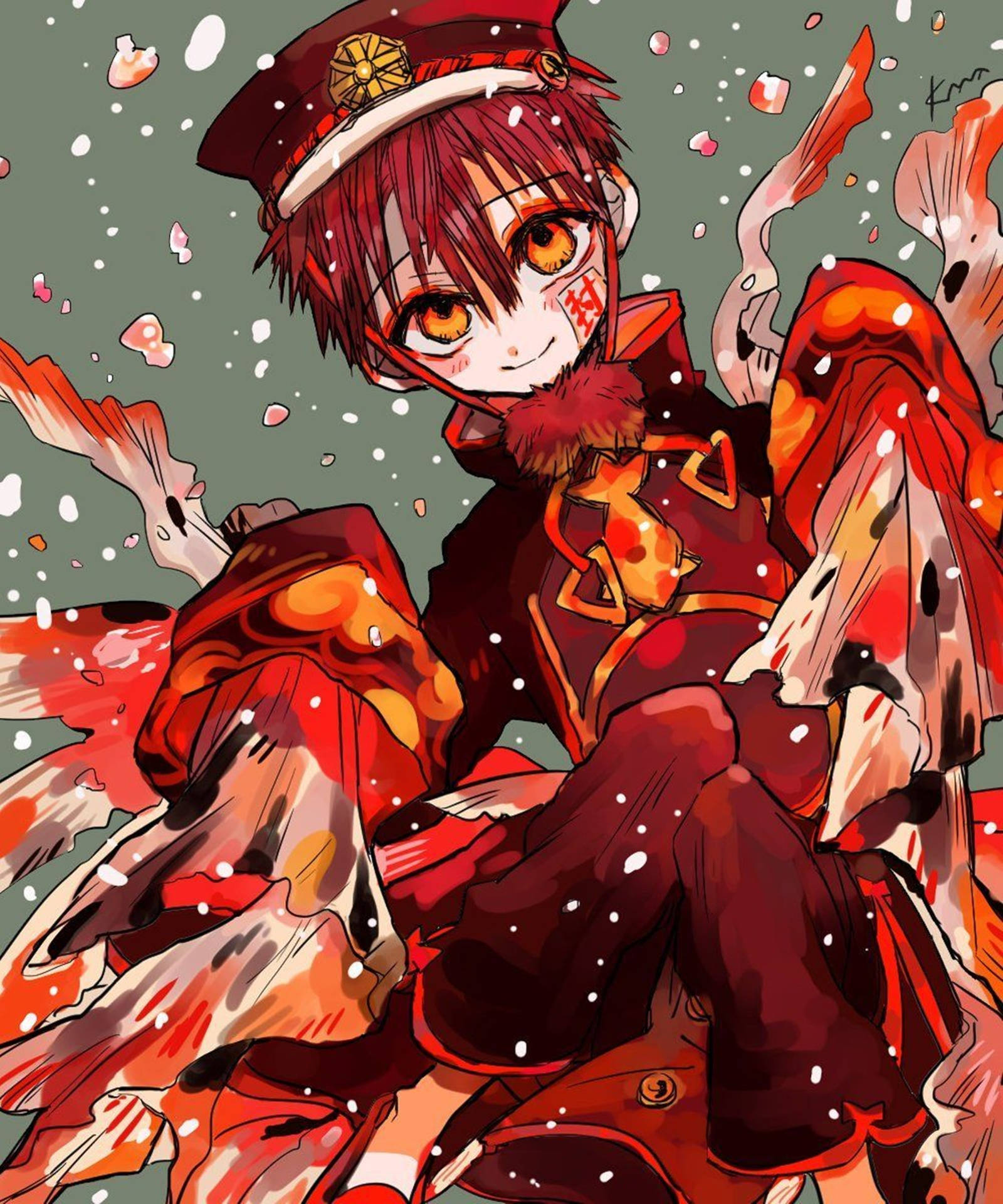 Download Tsukasa Yugi Toilet Bound Hanako Kun 4k Wallpaper