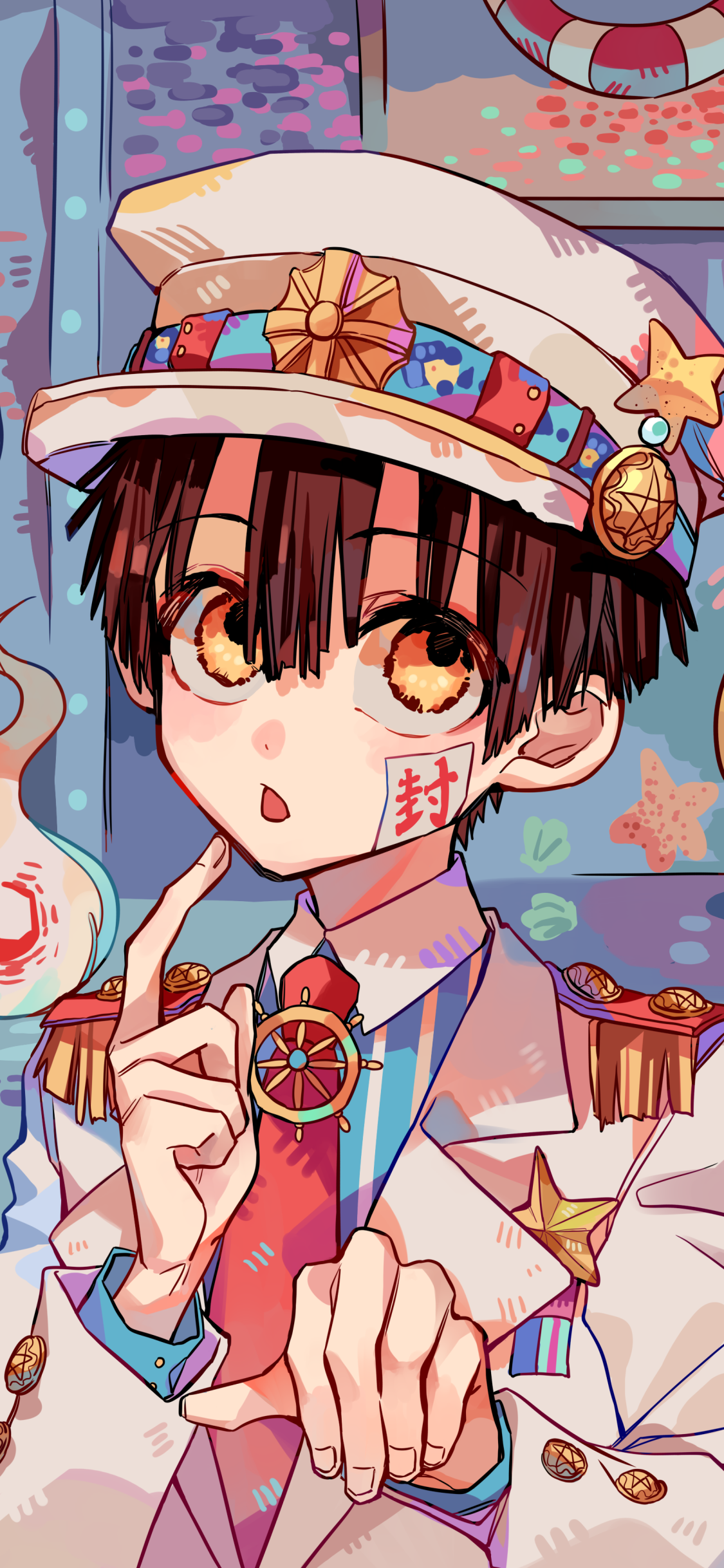 Wallpaper / Anime Jibaku Shounen Hanako Kun Phone Wallpaper, Hanako Kun, 1125x2436 Free Download