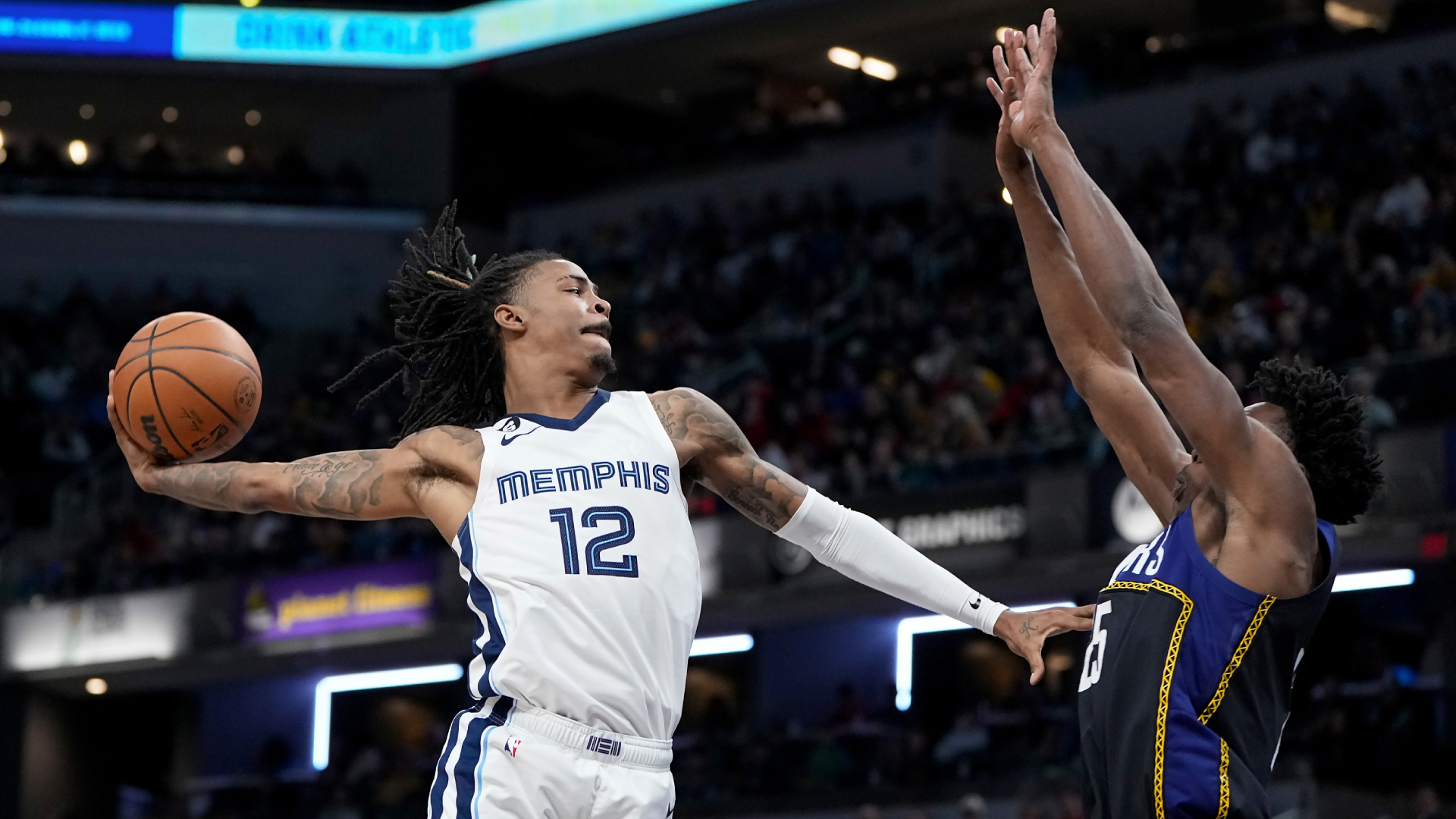 Kevin Durant, others react to Ja Morant's highlight poster dunk in Grizzlies win over Pacers