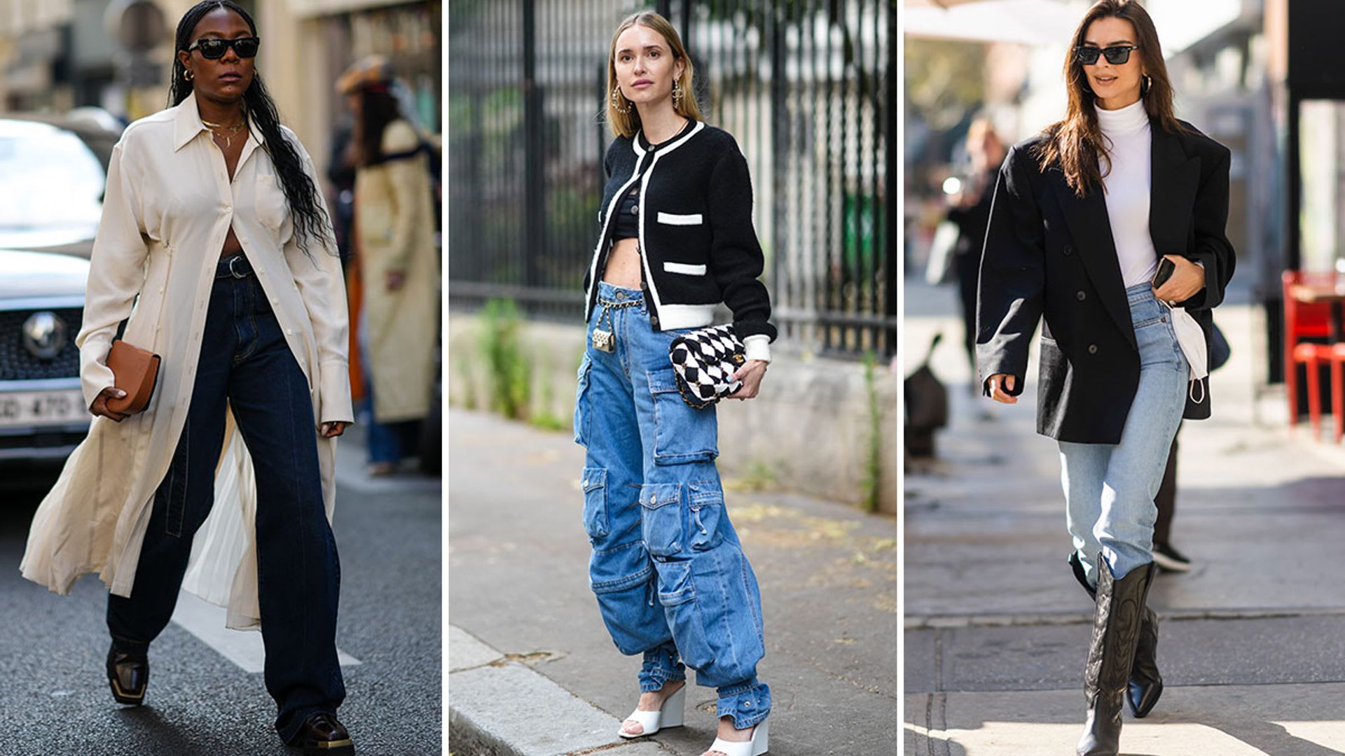 Baggy jeans outfits that are perfect for spring. HELLO!