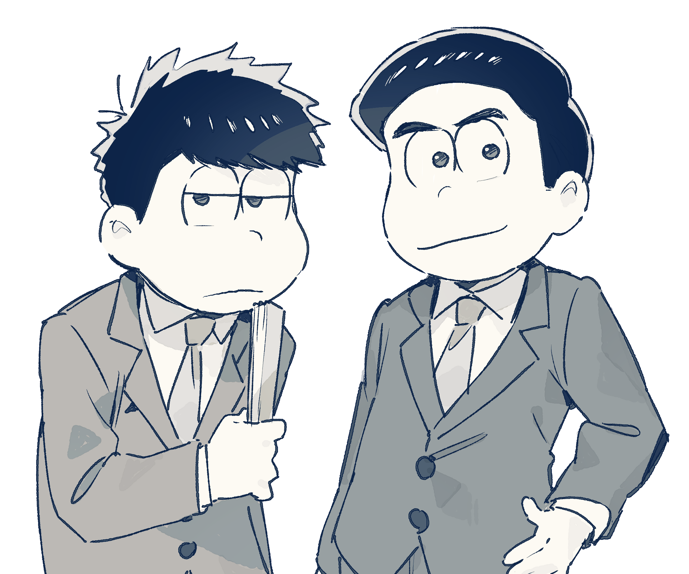 Osomatsu San HD, Karamatsu Matsuno, Ichimatsu Matsuno Gallery HD Wallpaper