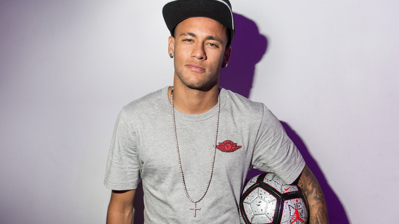 Neymar Laptop Wallpaper, HD Neymar 1366x768 Background, Free Image Download