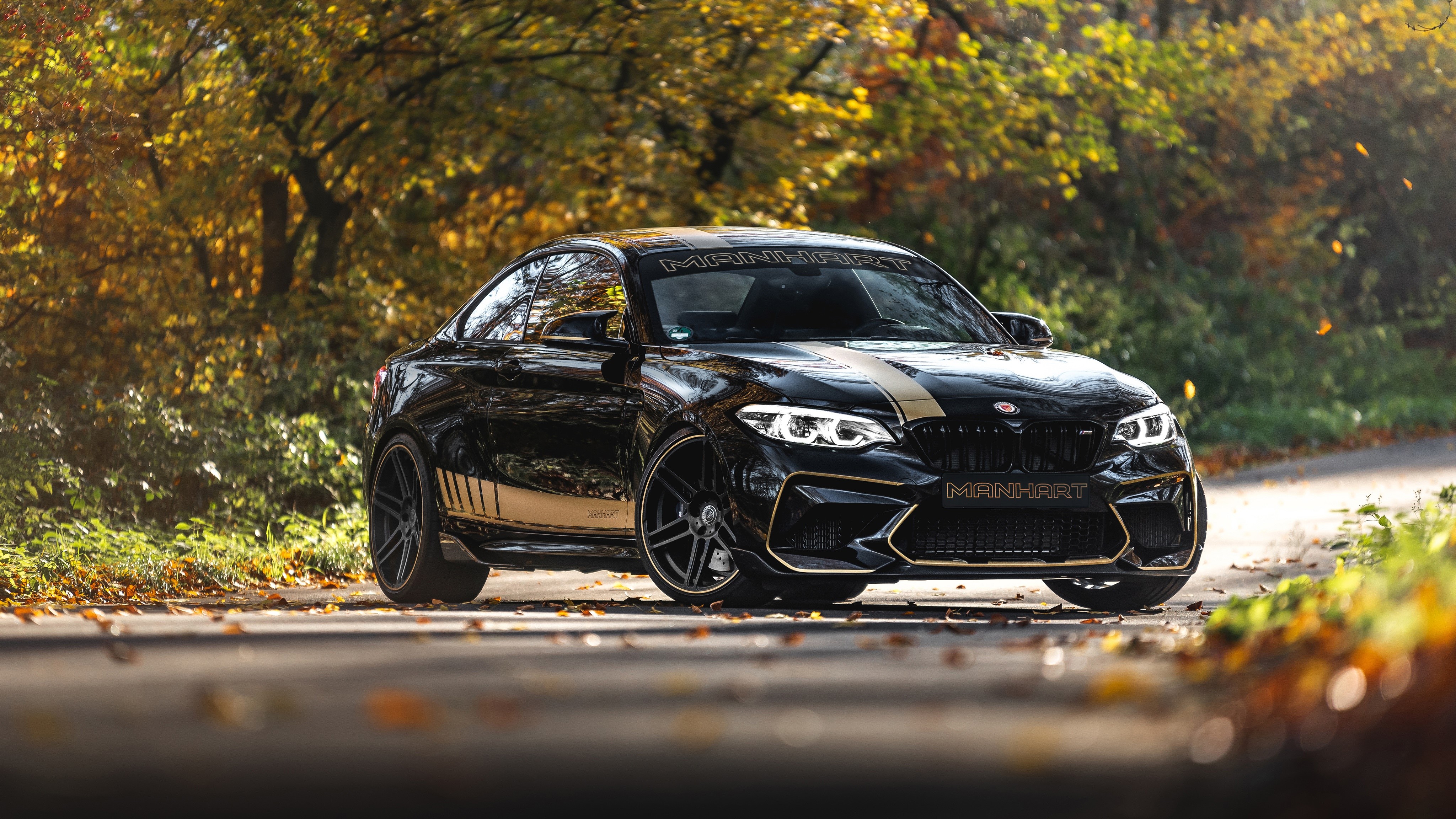 4K, Manhart Racing MH2 M2 F87, BMW, Black, Metallic Gallery HD Wallpaper