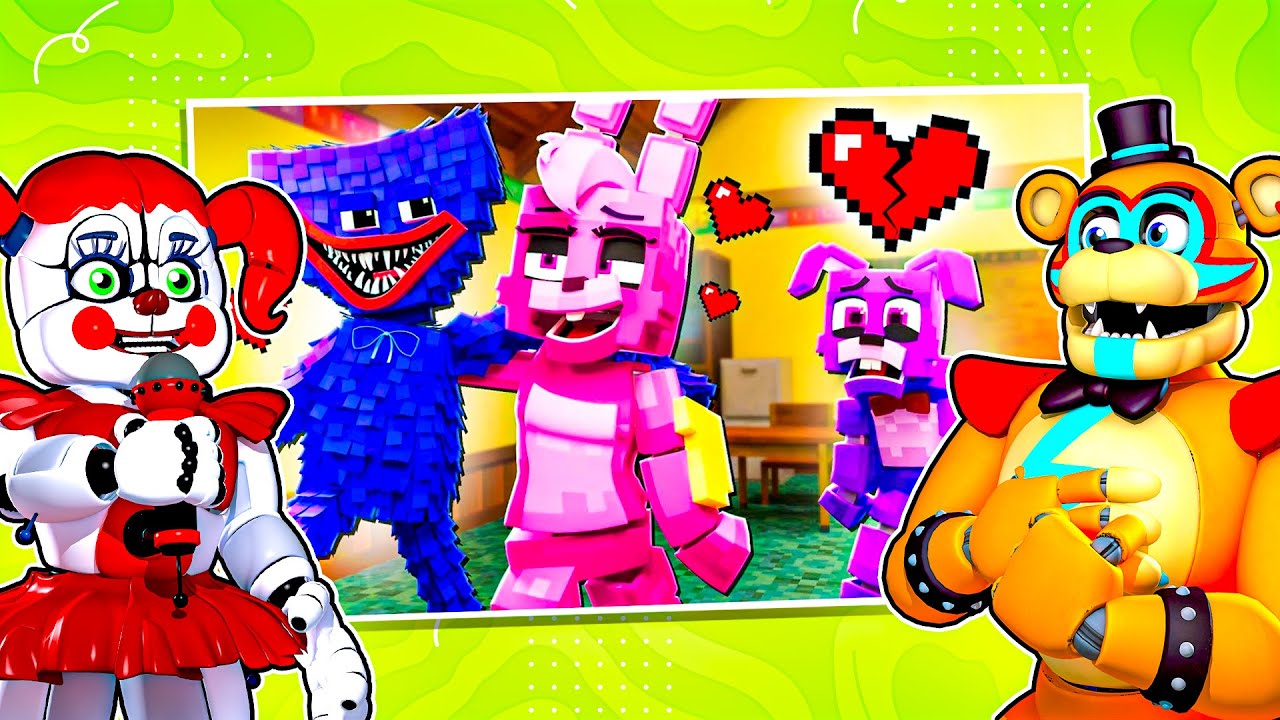 Circus Baby and Glamrock Freddy REACT to BONNIE'S GIRLFRIEND?!