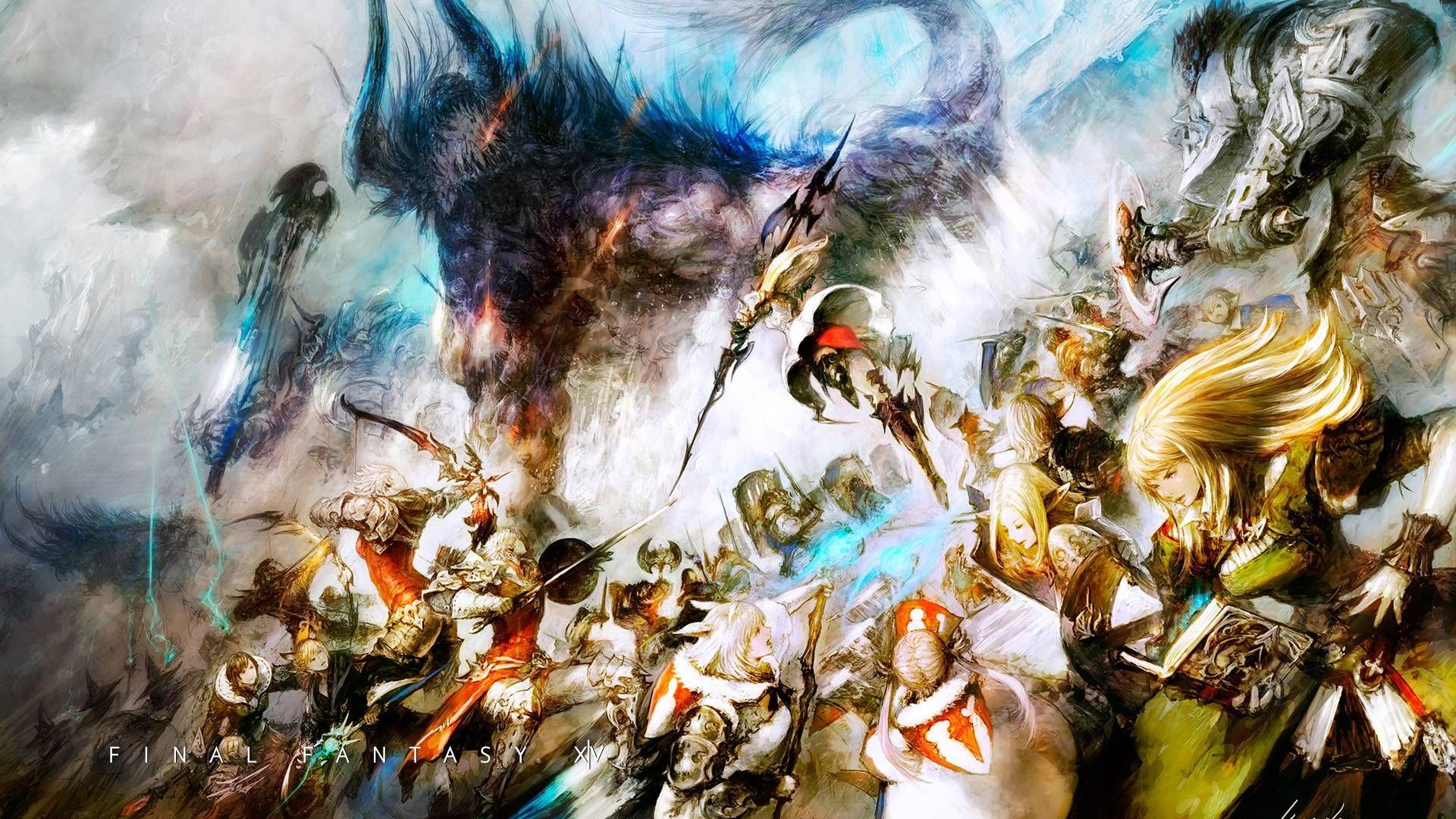 Top Final Fantasy 14 Background FULL HD 1920×1080 For PC Background. Final fantasy xiv, Final fantasy art, Final fantasy artwork