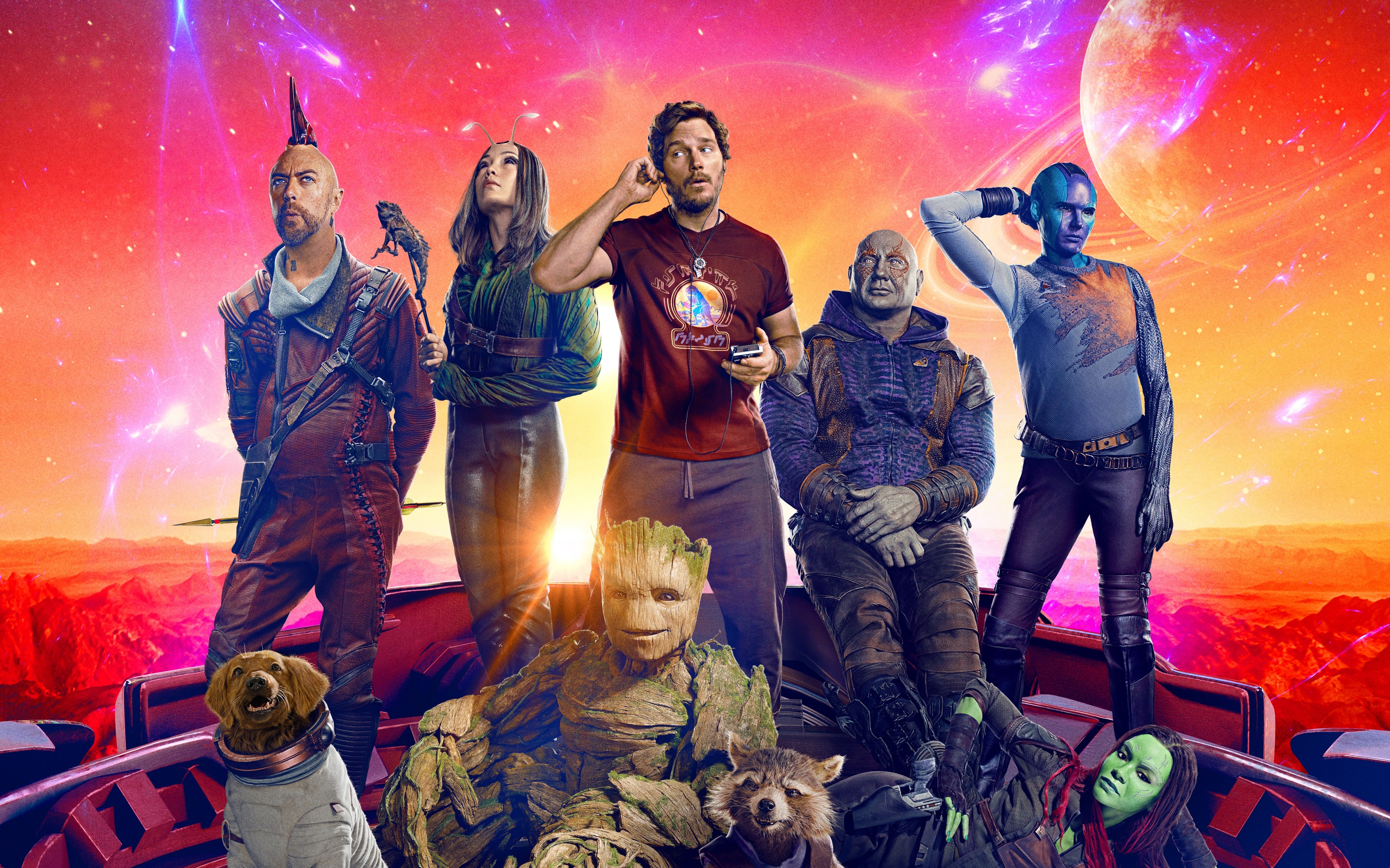 Guardians of the Galaxy Vol. 3 Wallpaper 4K, 2023 Movies, Movies