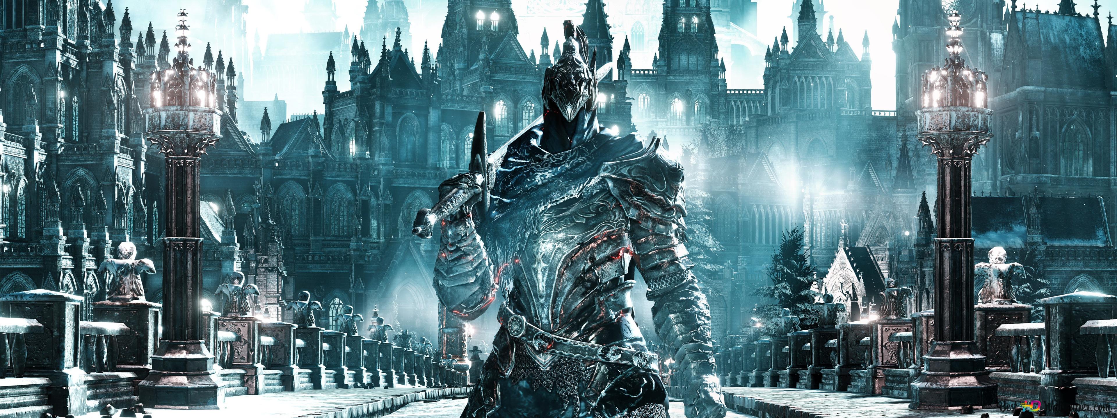 Dark Souls game the Abysswalker 4K wallpaper download