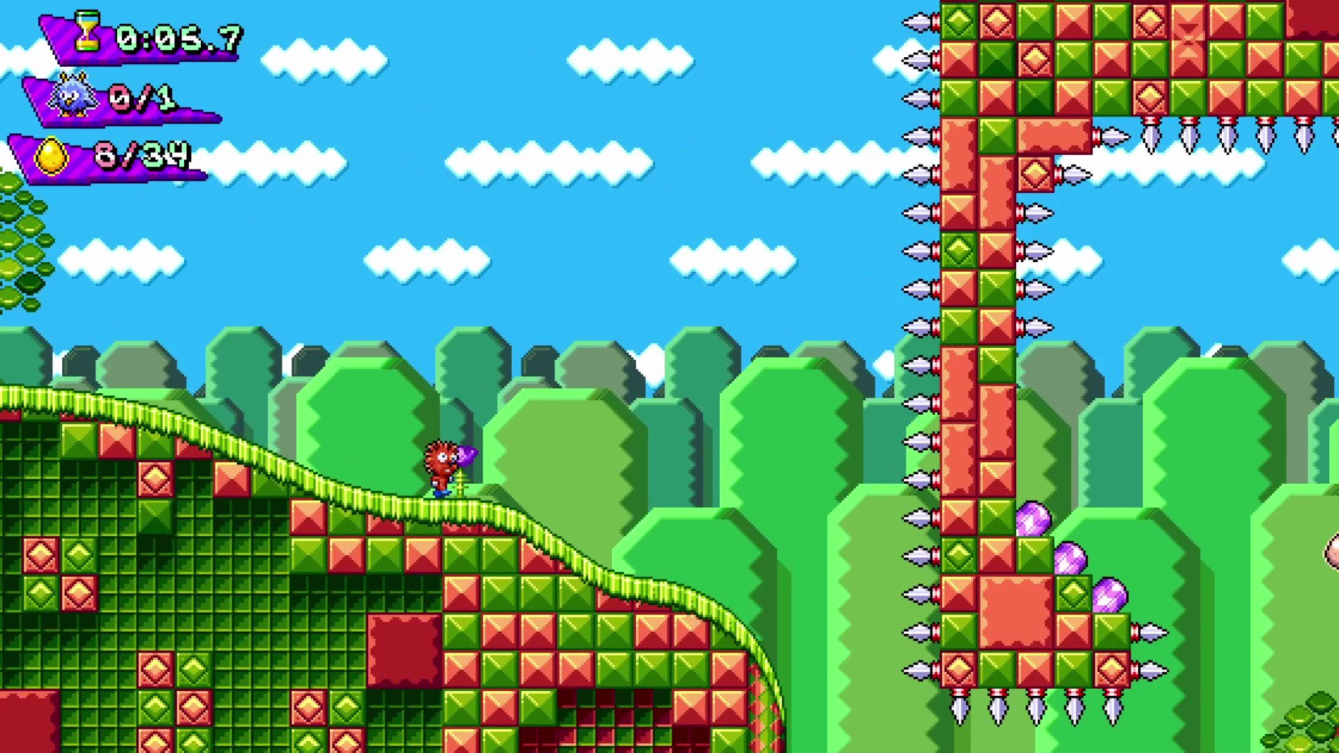 Spicy Gyro Games Porcupine will have an exclusive demo '22! Mark your calendars for September 2nd! #screenshotsaturday #pixelart #indiedev #hedgelike #meatlike #Sagexpo