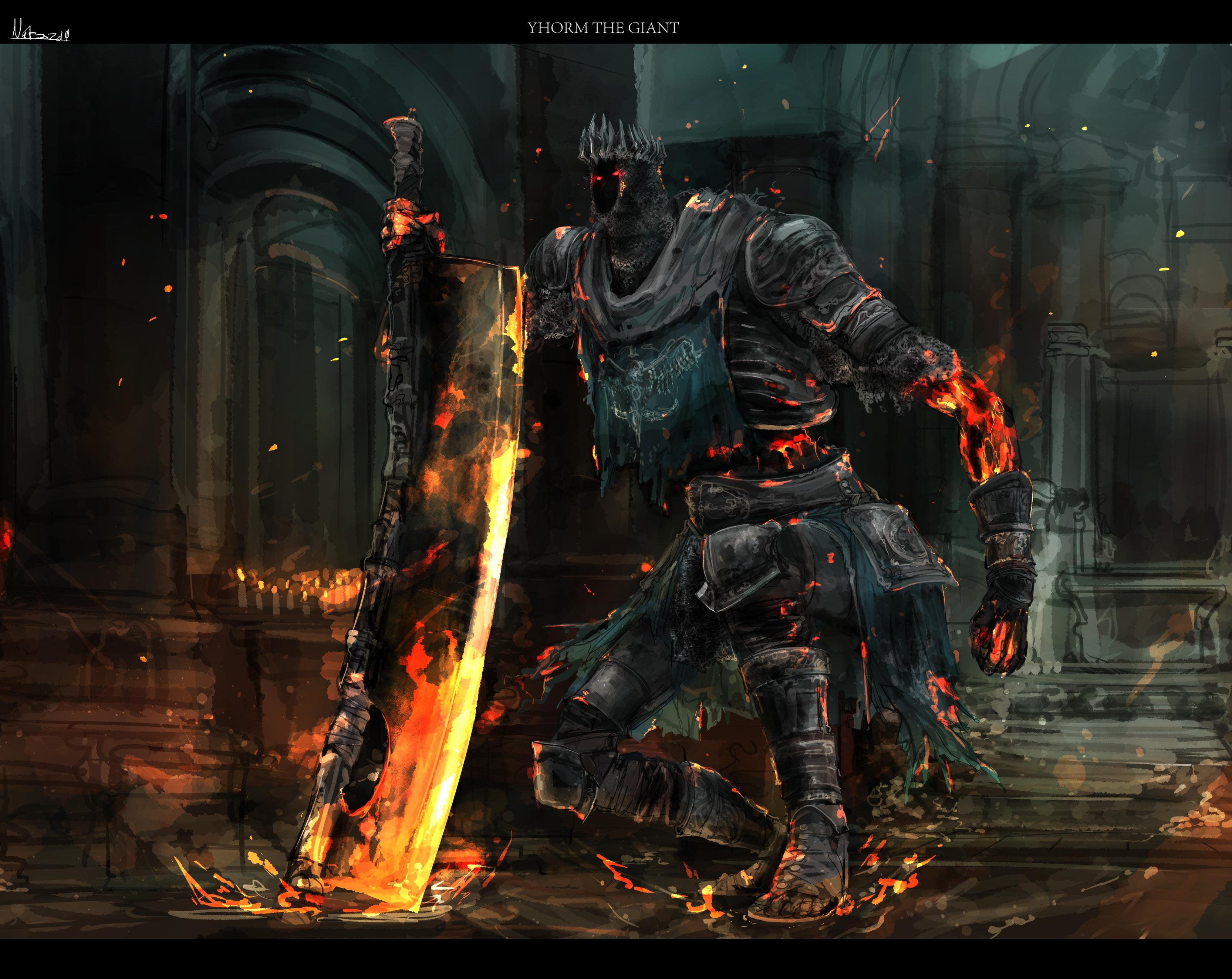 Fanart of Yhorm the Giant