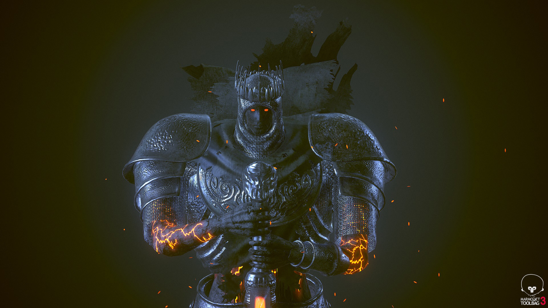 Yhorm The Giant Souls 3 Fanart