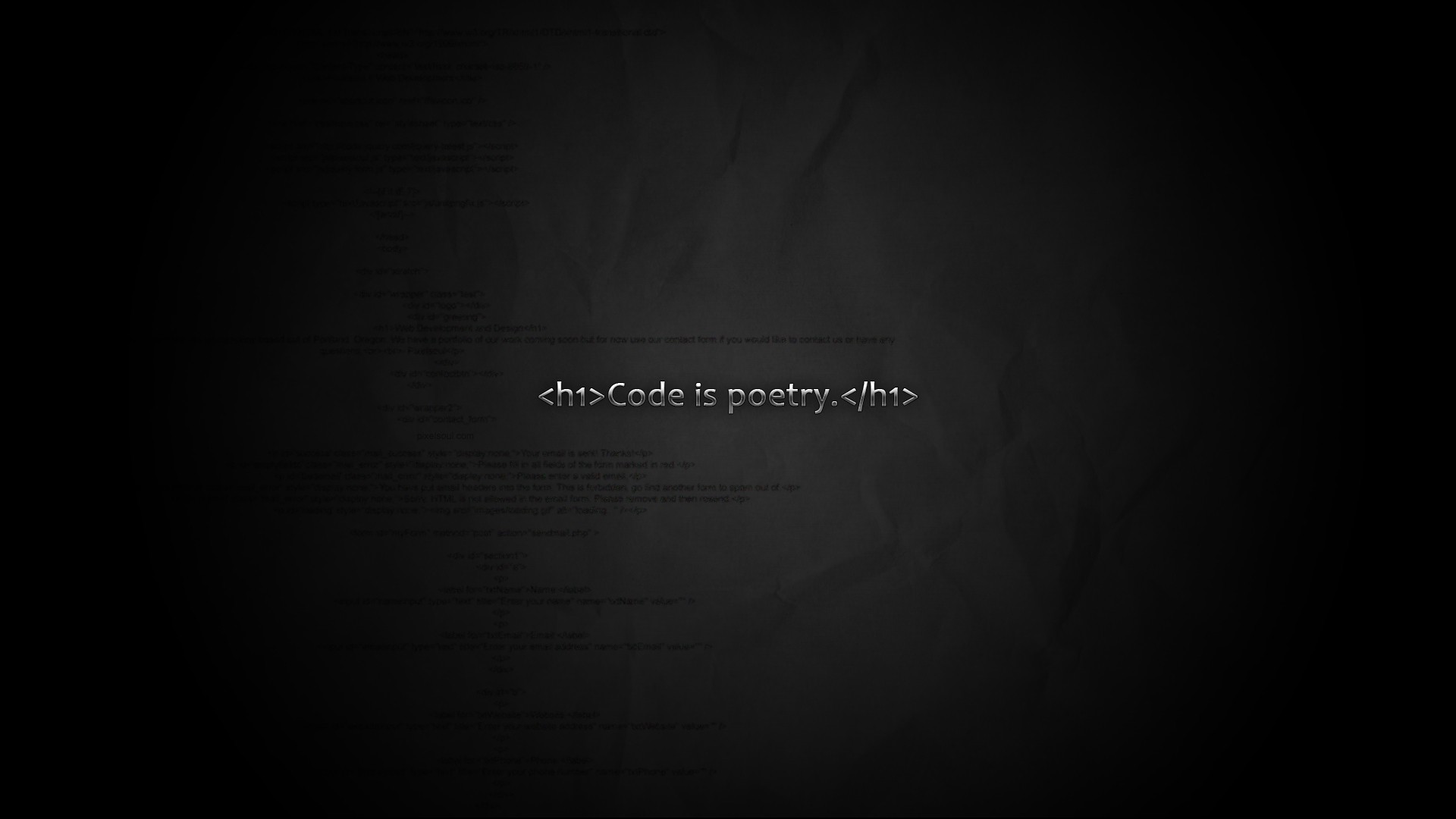poetry, code, HTML, programmers Gallery HD Wallpaper