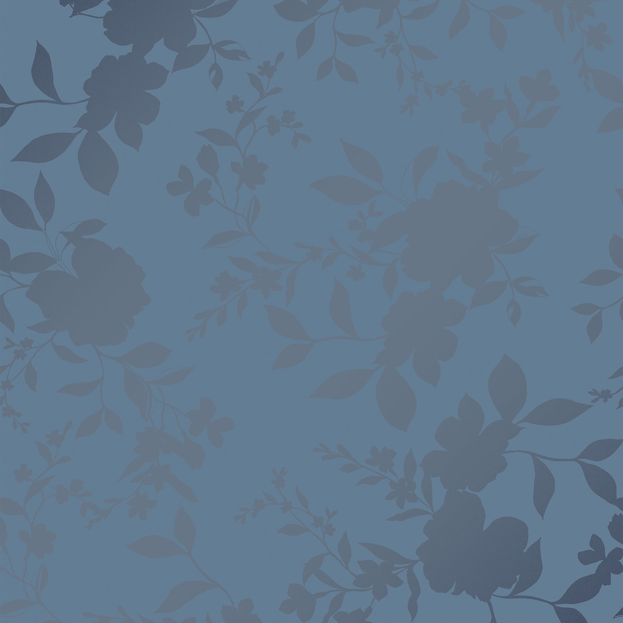 Laura Ashley Westbourne Midnight Blue Wallpaper