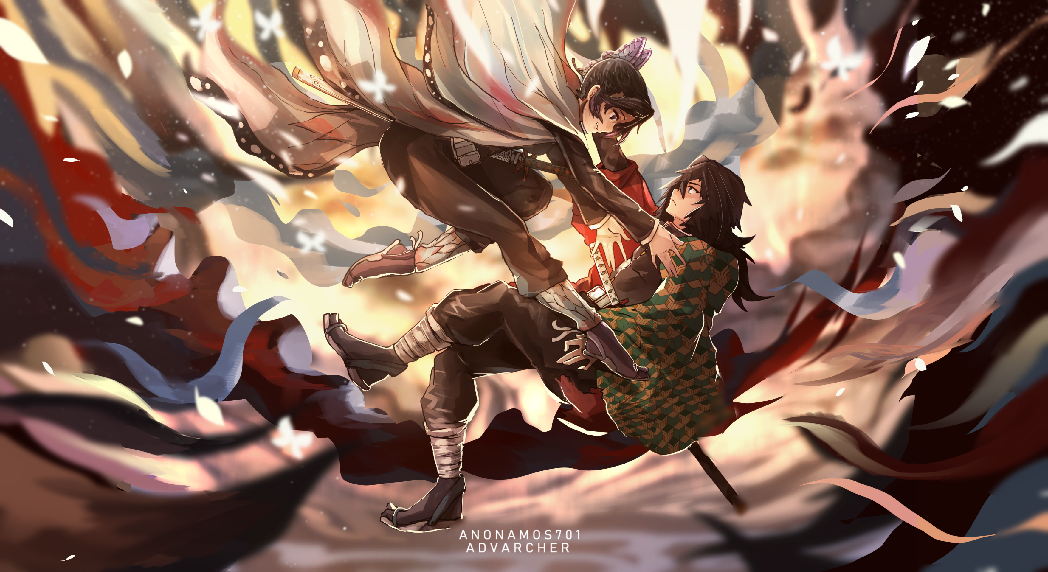 GiyuShino (Demon Slayer) HD Wallpaper and Background