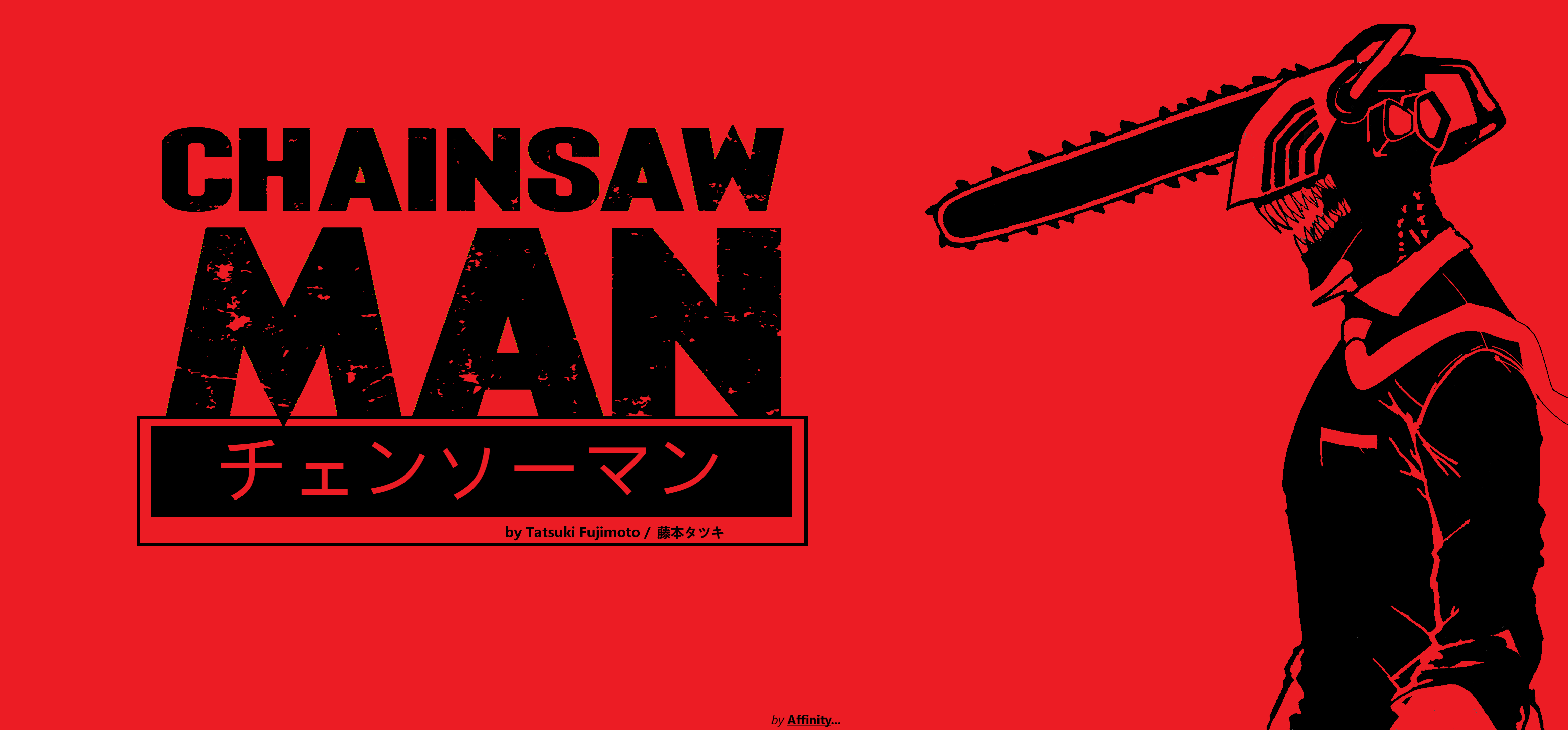 Took some time but here it is, Chainsaw Man Wallpaper 4k ( minimalist style )