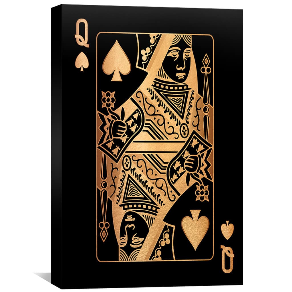 Queen of Spades Canvas
