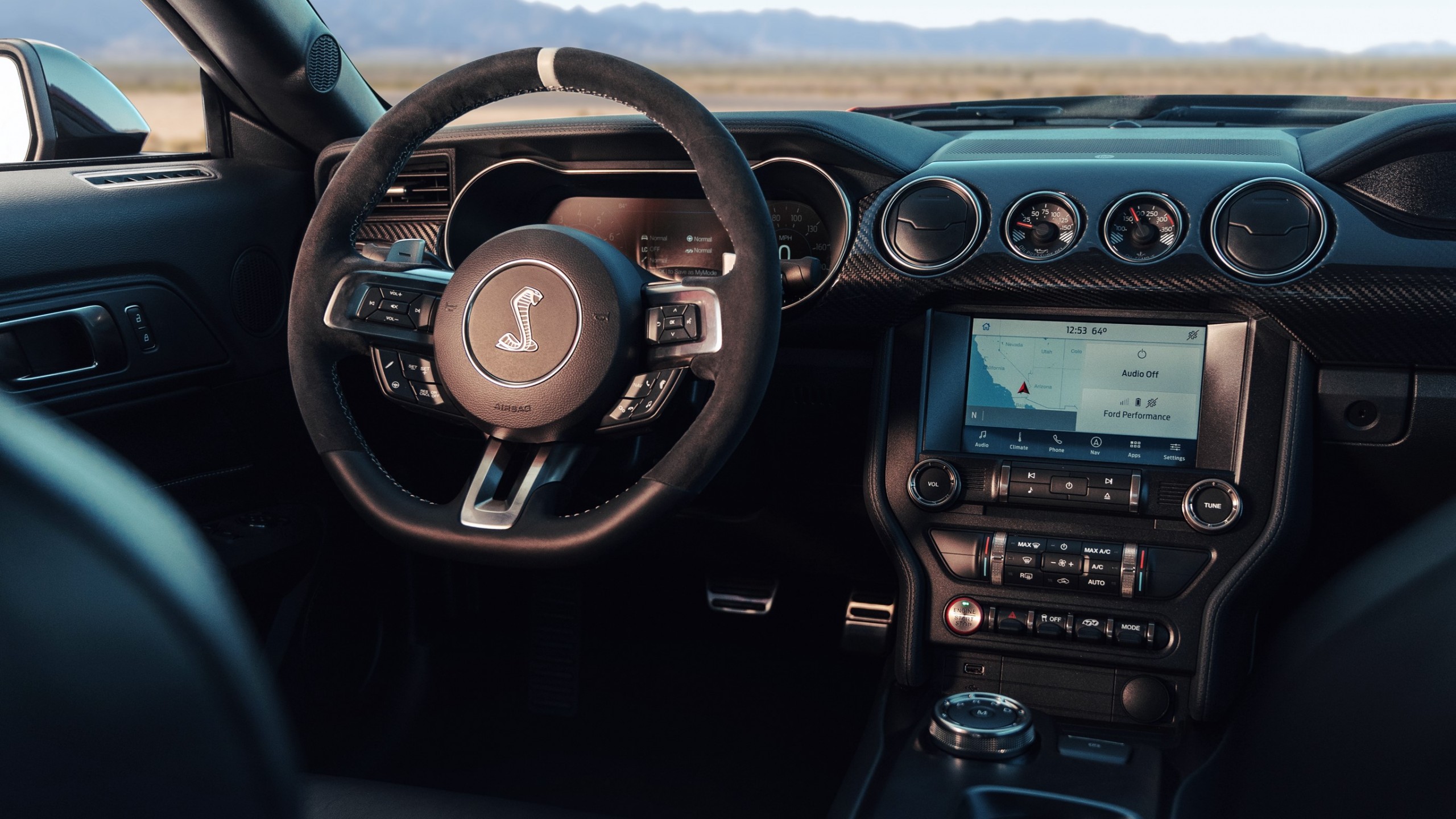 Wallpaper Ford Mustang Shelby GT500, 2020 Cars, 2019 Detroit Auto Show, 4K, Cars & Bikes