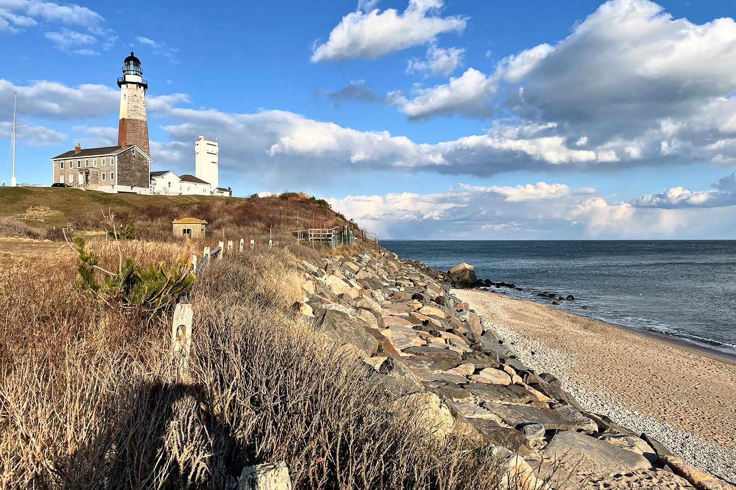 Montauk Lighthouse Bulwark Repair to Begin at Last. The East Hampton Star