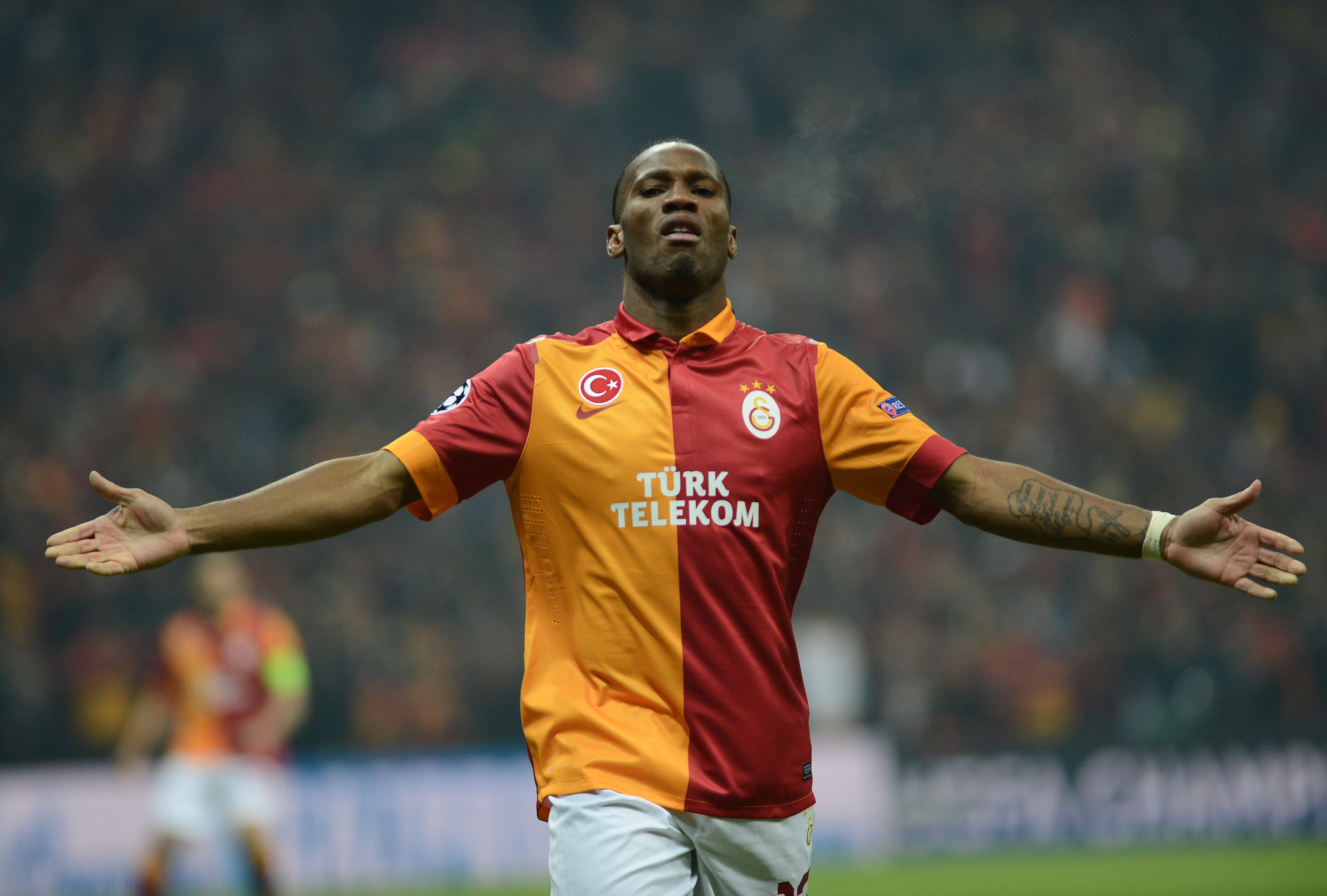 Galatasaray S.K., Soccer, Turkey, Didier Drogba Wallpaper HD / Desktop and Mobile Background