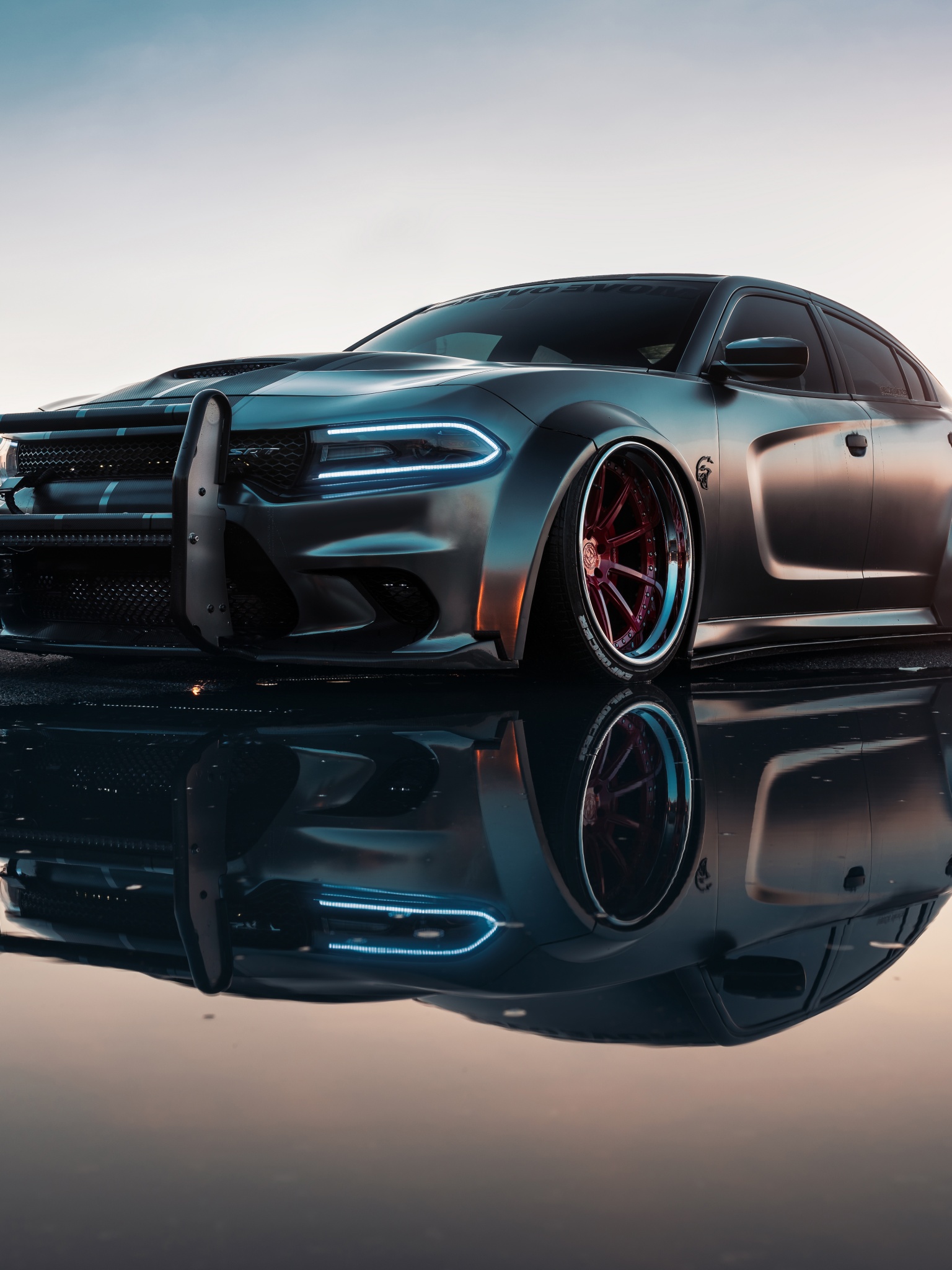 Dodge Charger Hellcat Wallpaper 4K, Performance Sedan, 5K, Cars