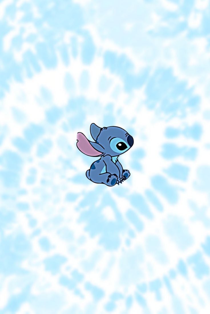 Stitch blue aesthetic