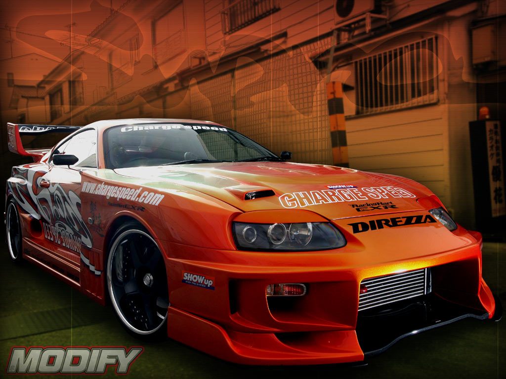 Toyota Supra front wallpaper. Toyota Supra front