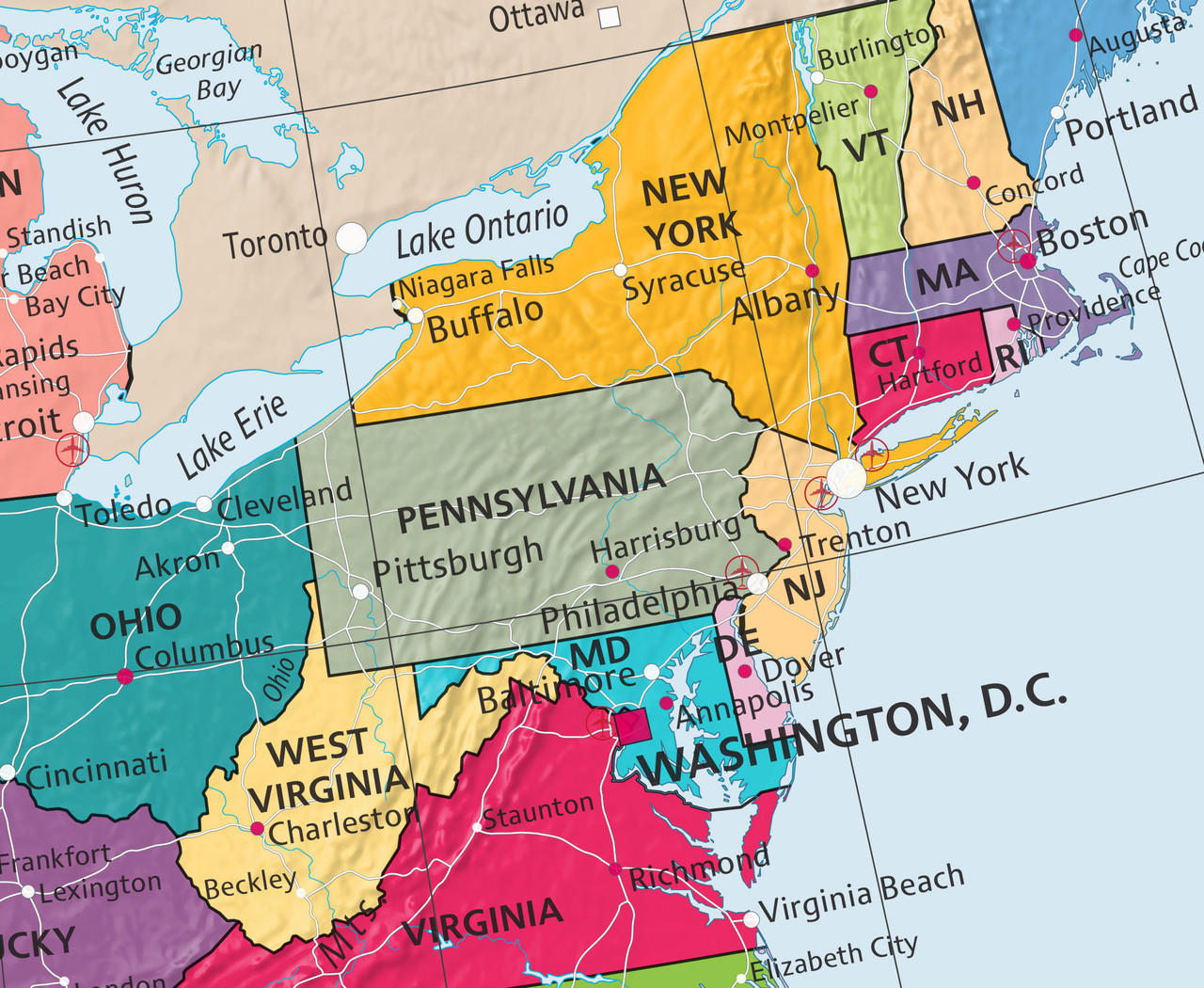 United States Region Maps Wallpapers - Wp12250350 