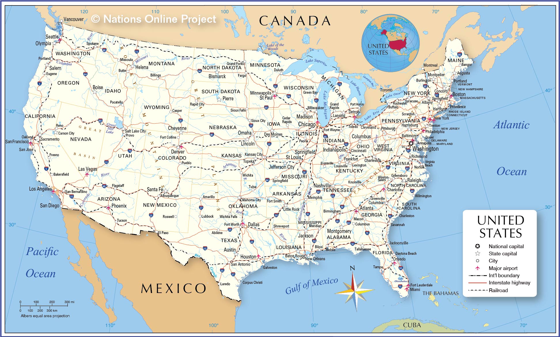 Map of the United States Online Project