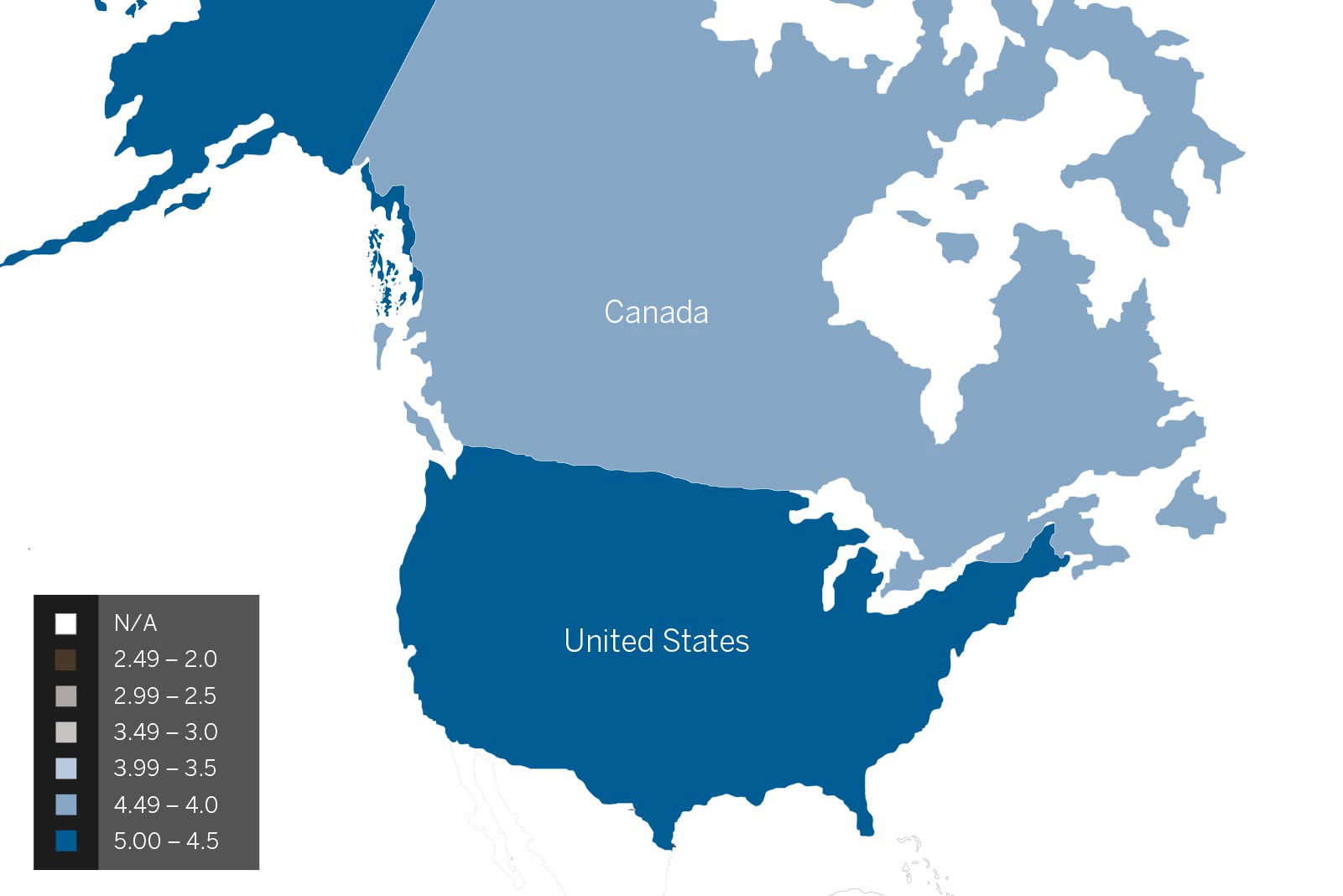 United States and Canada: 2018 World Regions: Historical Data: Global Philanthropy Environment Index: Global Philanthropy Indices: IUPUI