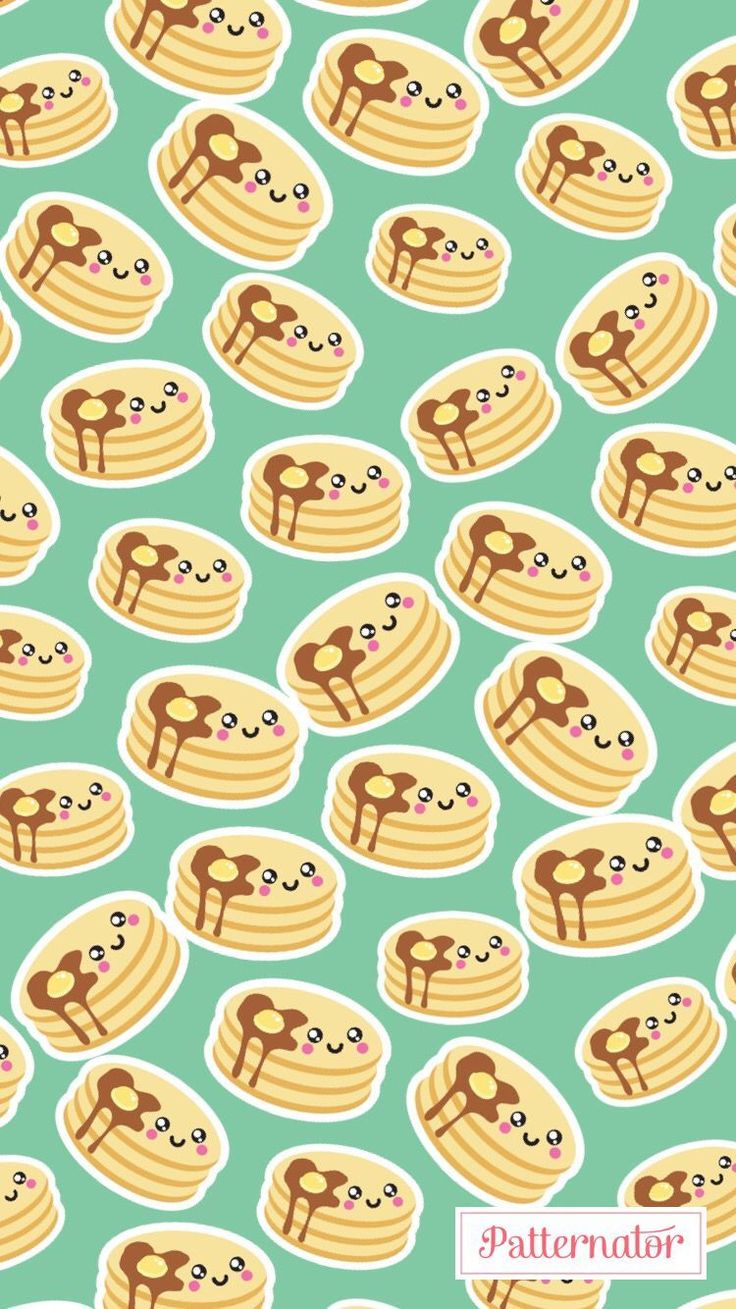 Cute Food iPhone Wallpaper - Cute food wallpaper, Trendy wallpaper pattern, iPhone wallpaper