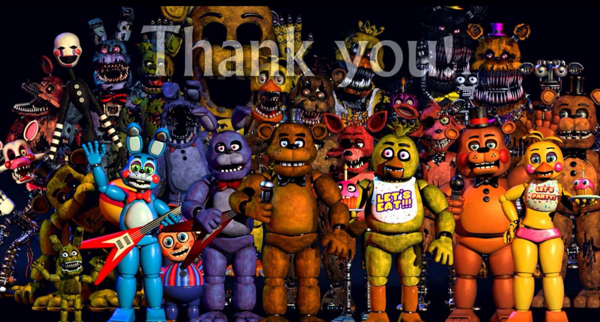 Download Five Nights At Freddy's Characters Picture