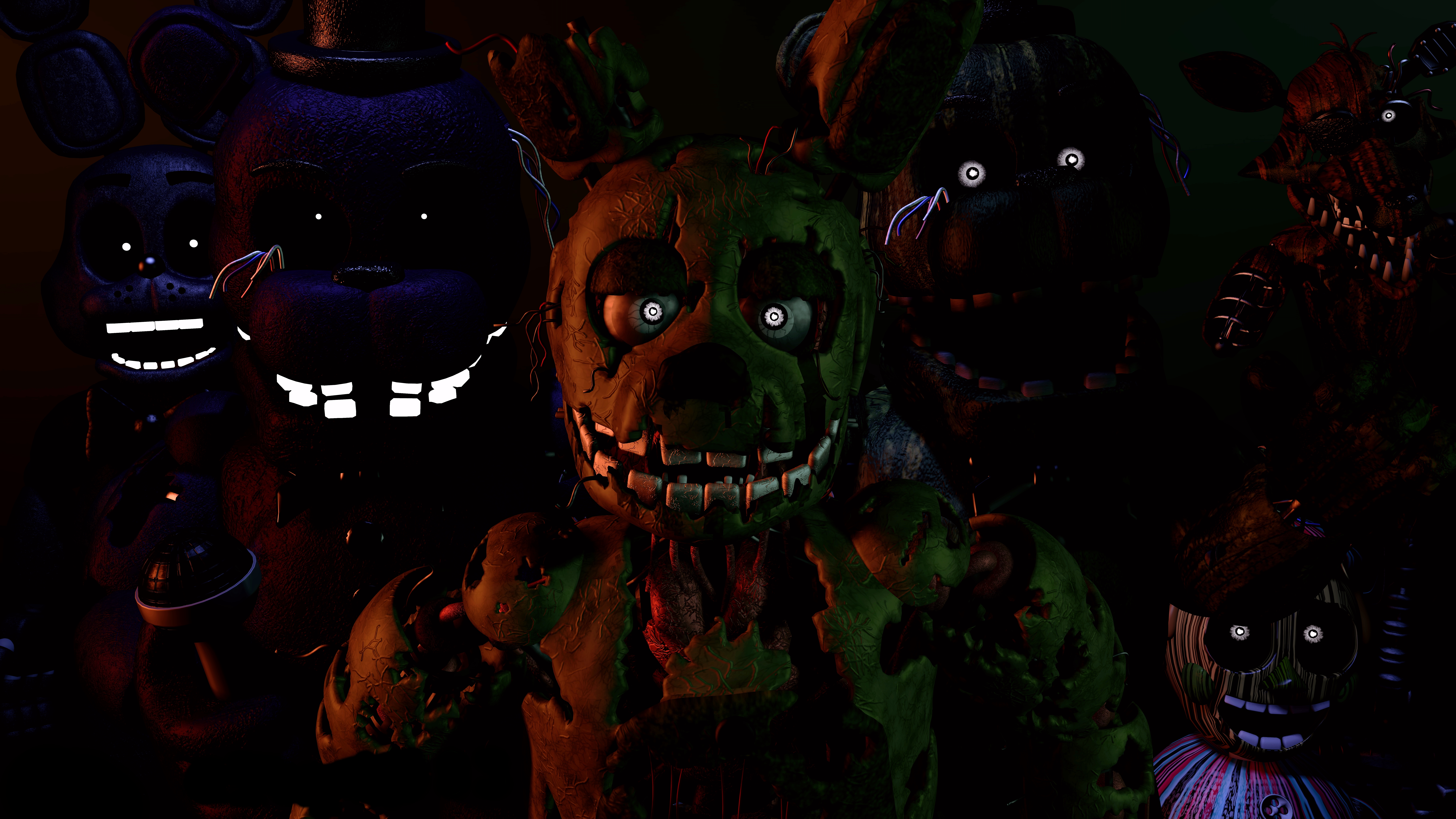 Five Nights at Freddy's 3 8k Ultra HD Wallpaper
