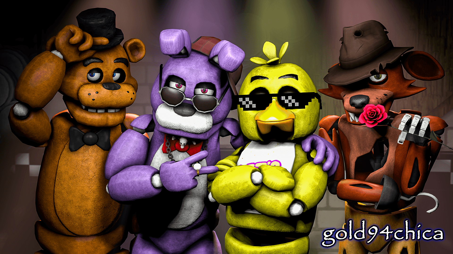 Funny Five Nights at Freddy's Wallpaper