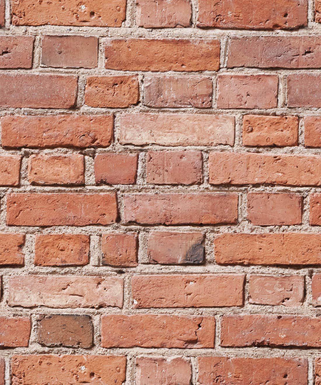 Classic Red Bricks Wallpaper • Industrial Allure of Brick EU