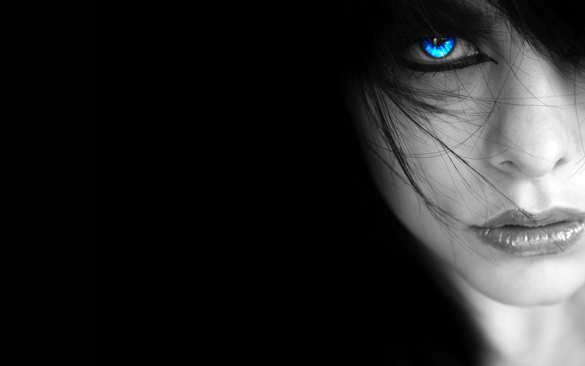 Free download Wallpaper Section II Black and White Black HD wallpaper Eyes [1920x1200] for your Desktop, Mobile & Tablet. Explore Section Wallpaper