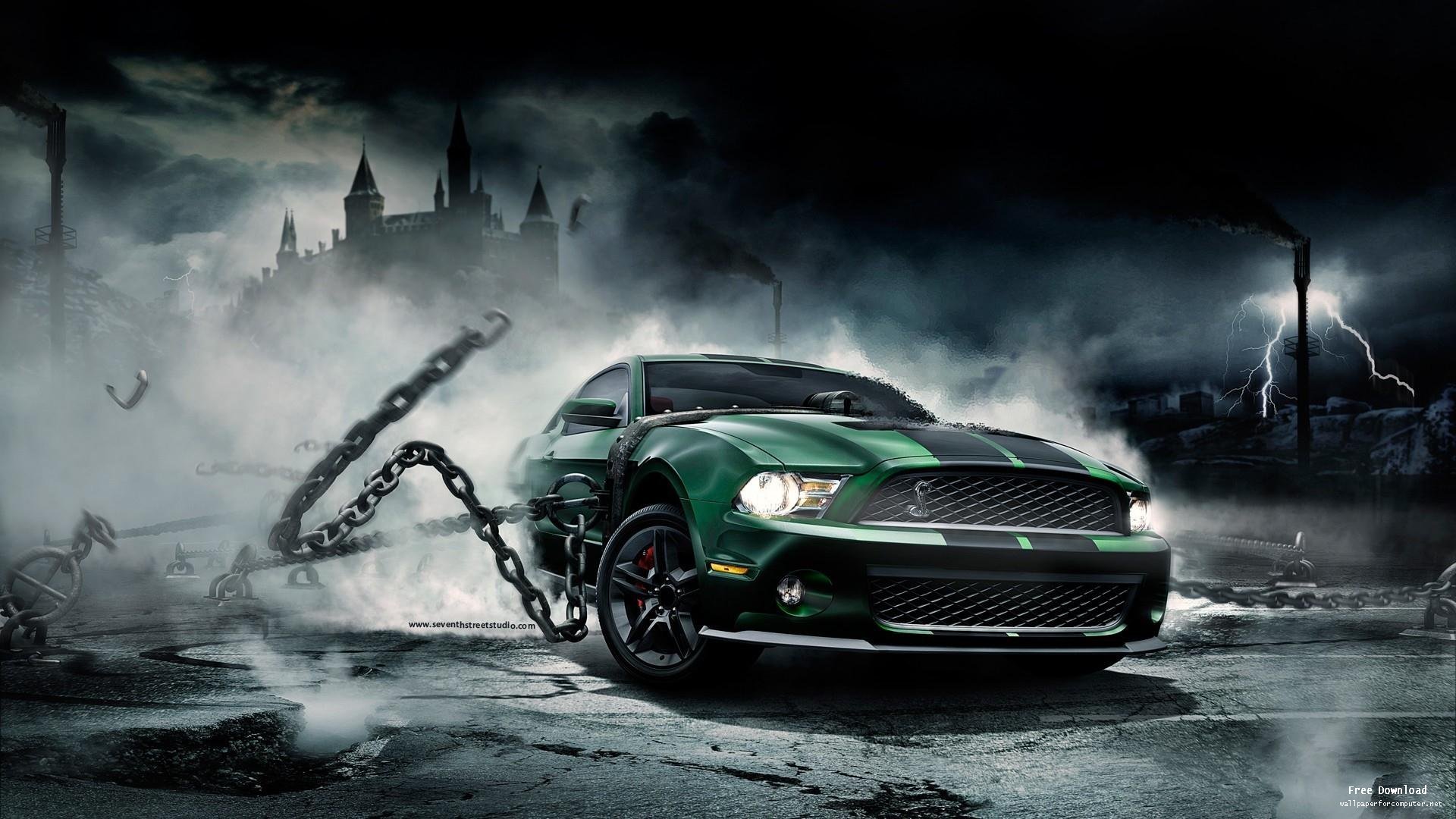 shelby, Gt500, Super, Snake, Broken, Chains Wallpaper HD / Desktop and Mobile Background