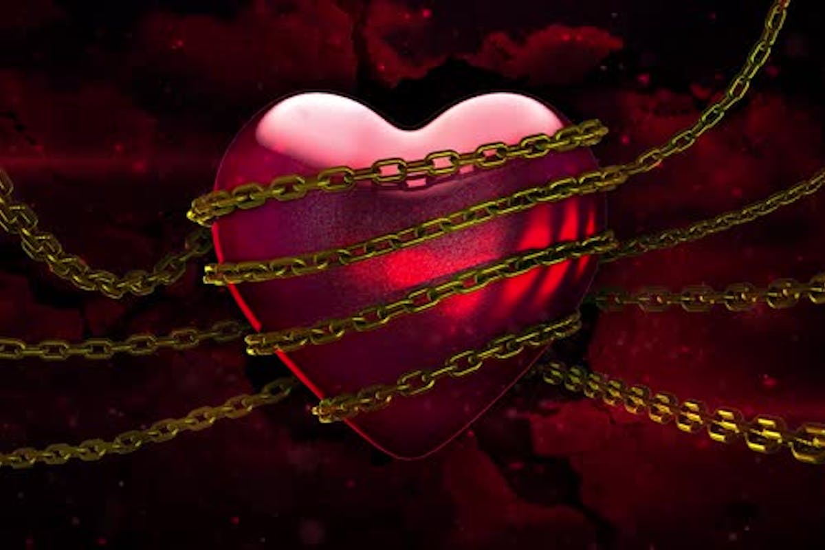 Heart In Chains, Stock Video
