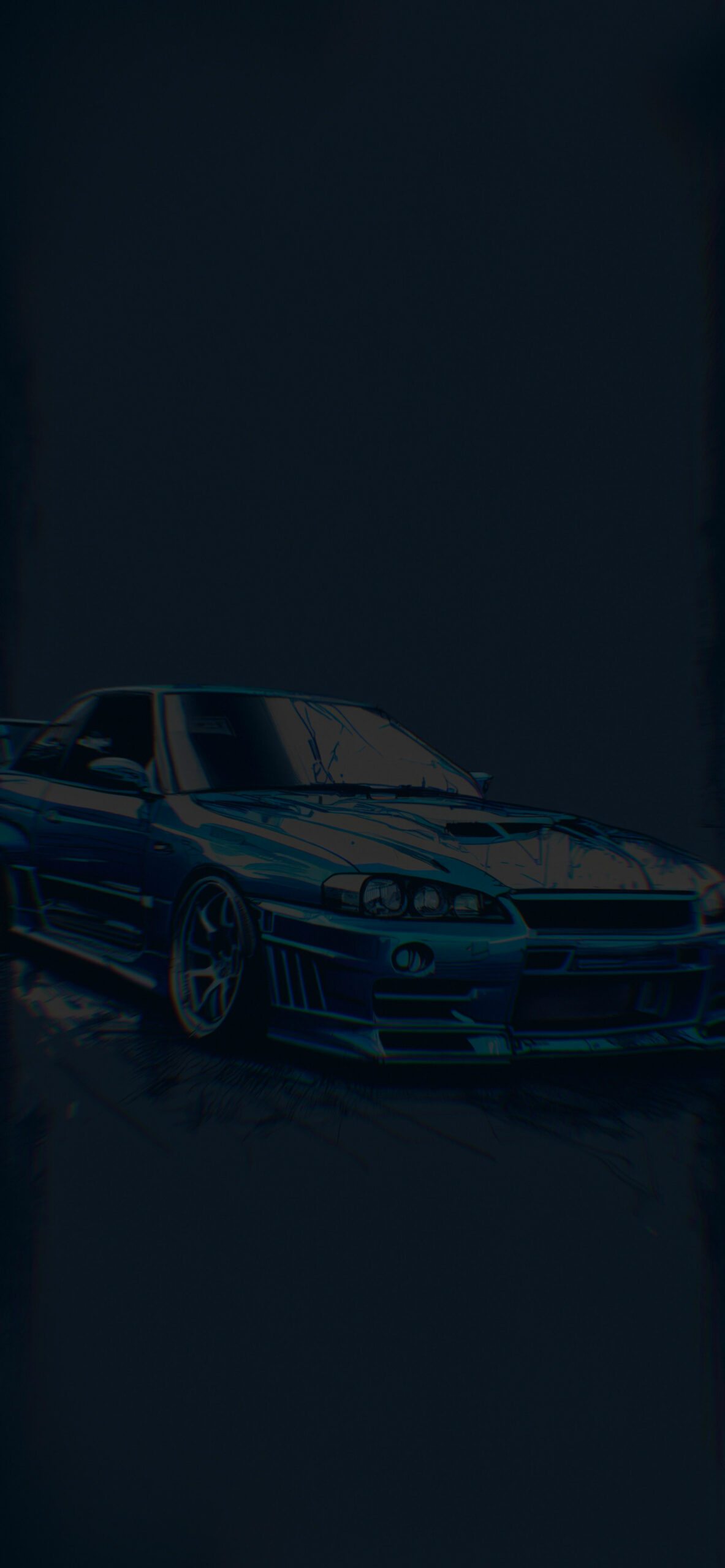 Nissan Skyline R34 Blue Wallpaper iPhone Wallpaper Phone