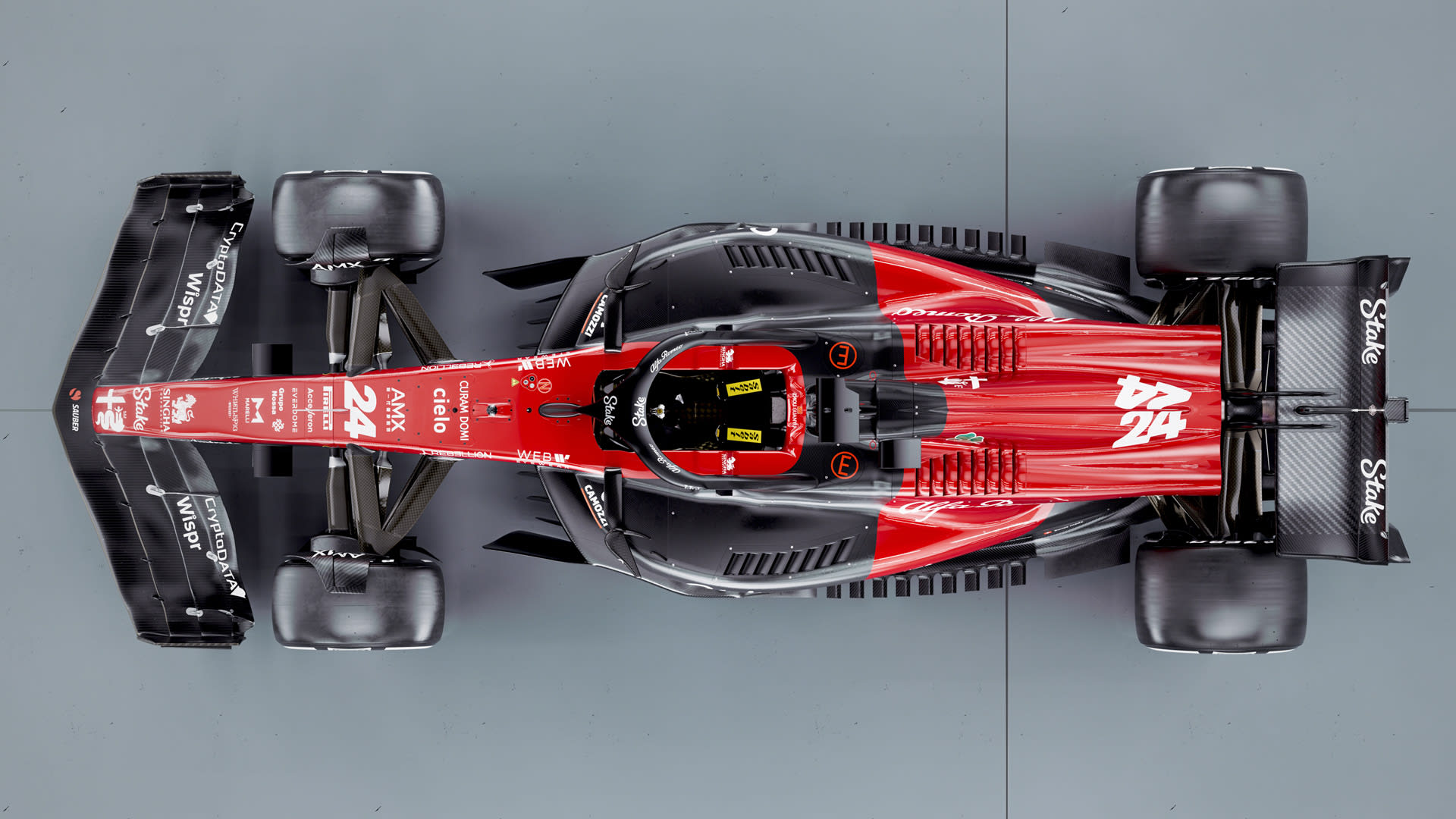 Alfa Romeo C43 launch for 2023: Alfa Romeo show off 2023 C43 F1 car with striking new livery. Formula 1®