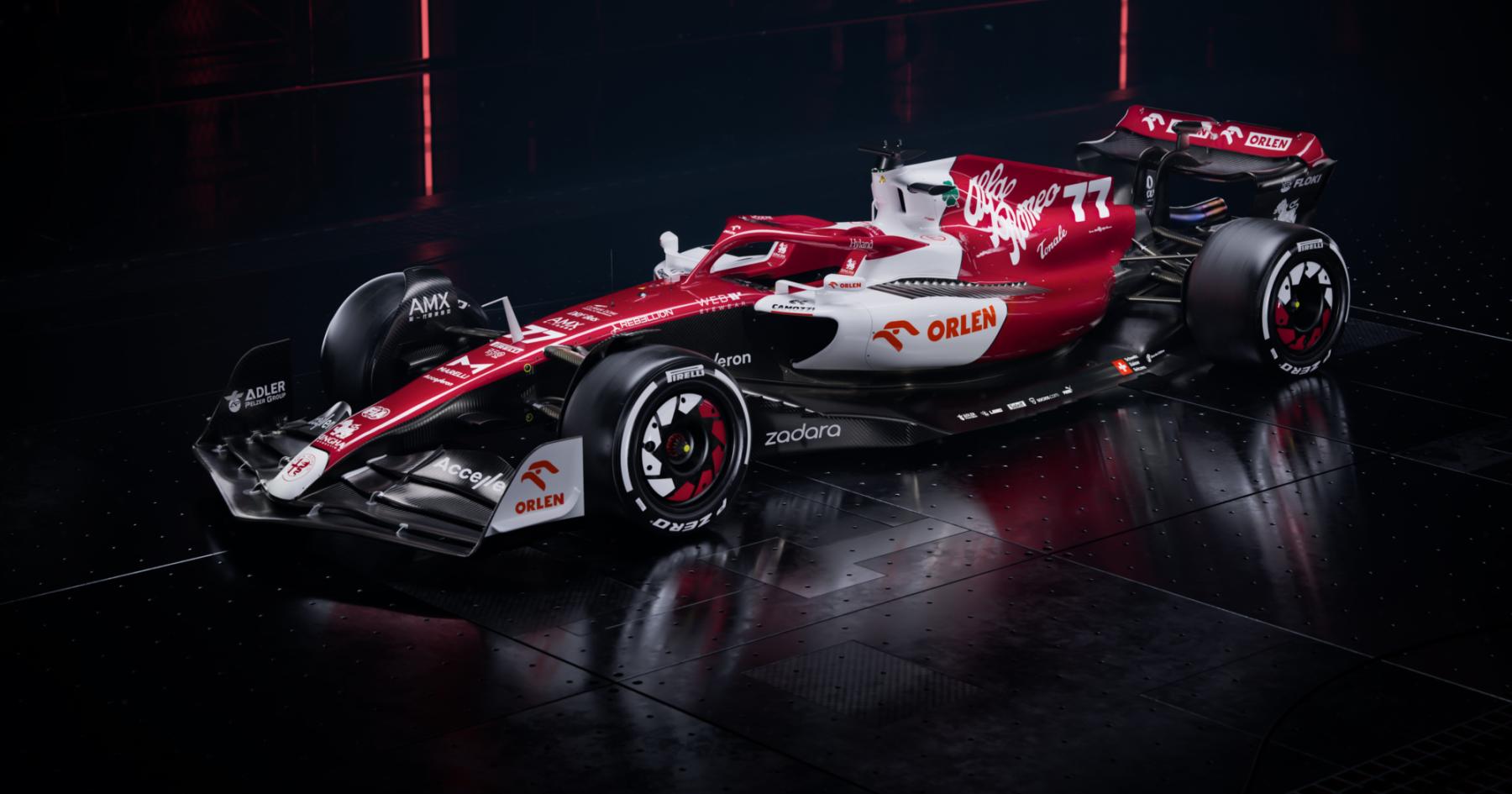 In photo: Every angle of the new Alfa Romeo C42 F1 car