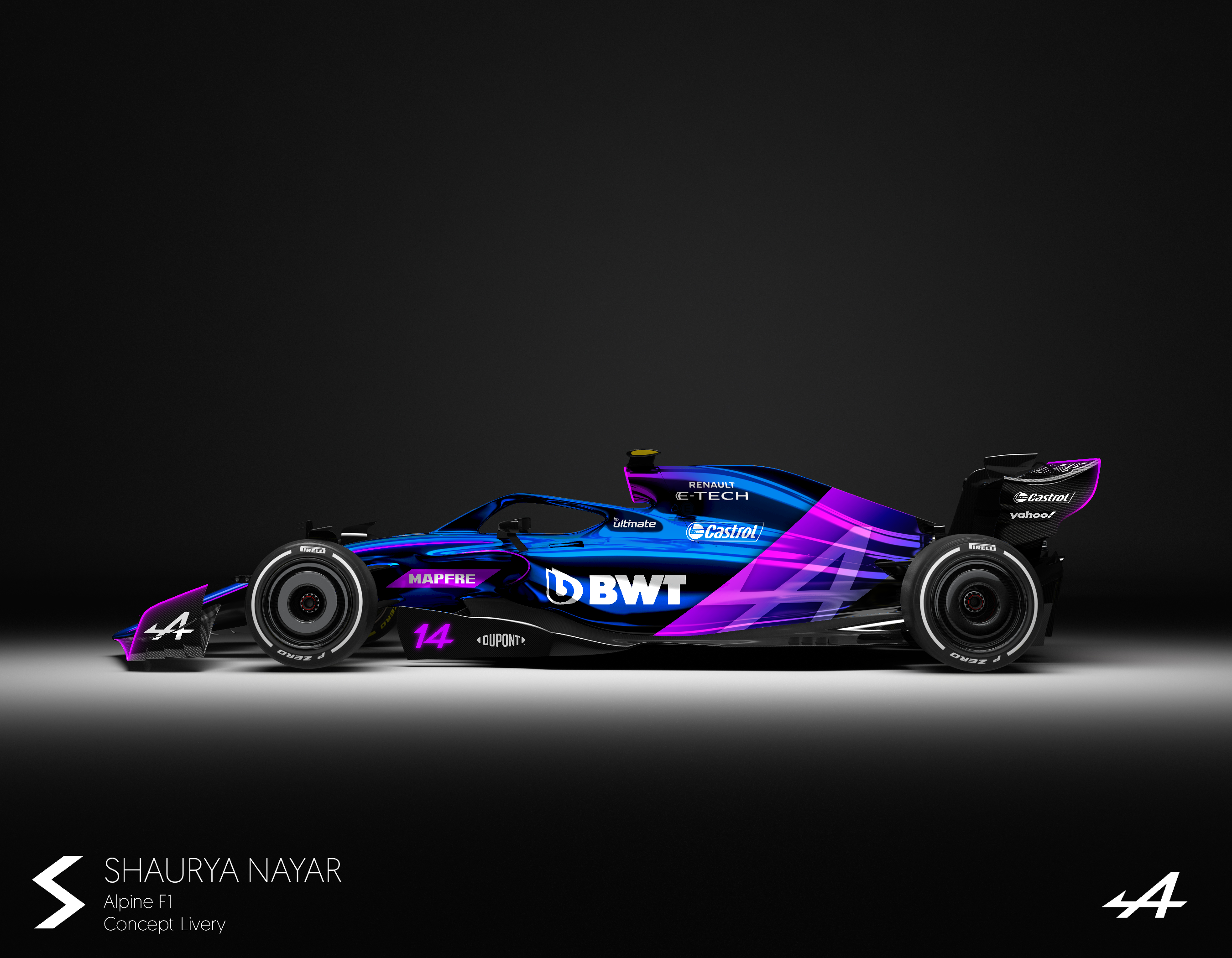 My 2023 BWT Alpine F1 Concept Livery, hope you like it!