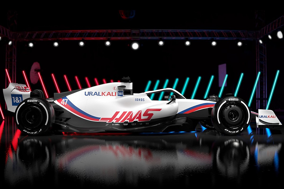 Haas unveils 2022 Formula 1 car design and livery