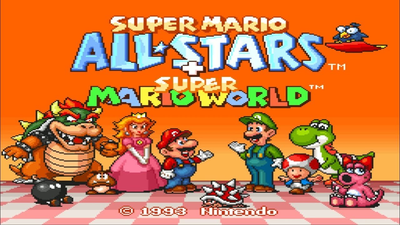Cemu 1.15.14. Super Mario All Stars + Super Mario World