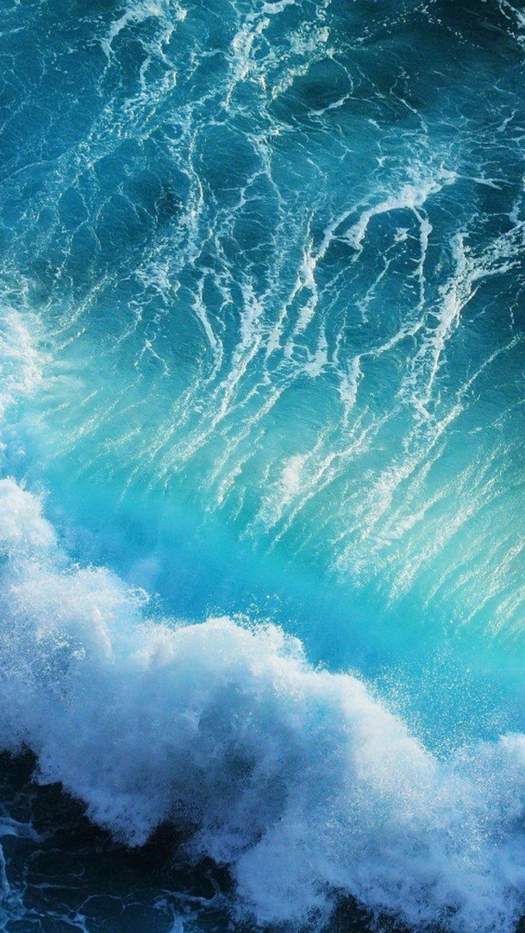 Pulse Waves iPhone Wallpaper